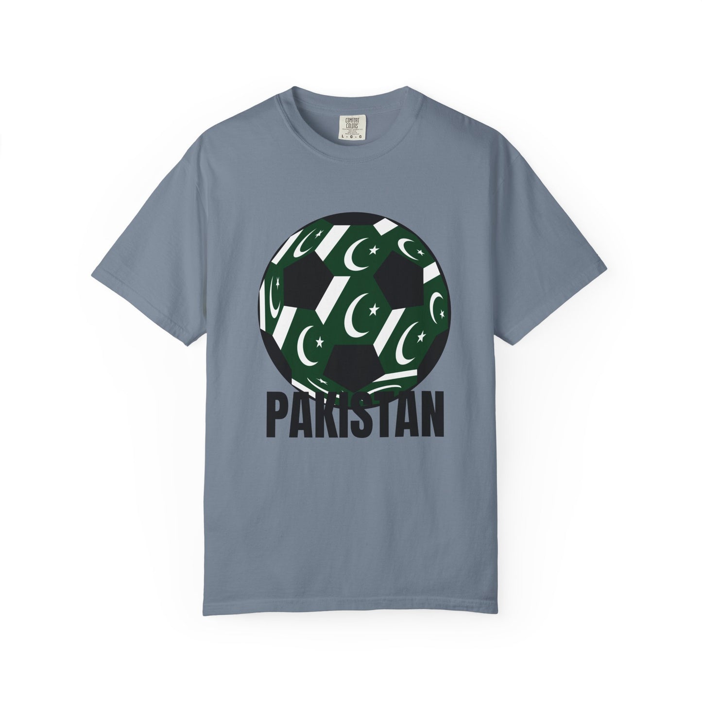 Pakistan Fan Specialty Soccer Ball Design T Shirt