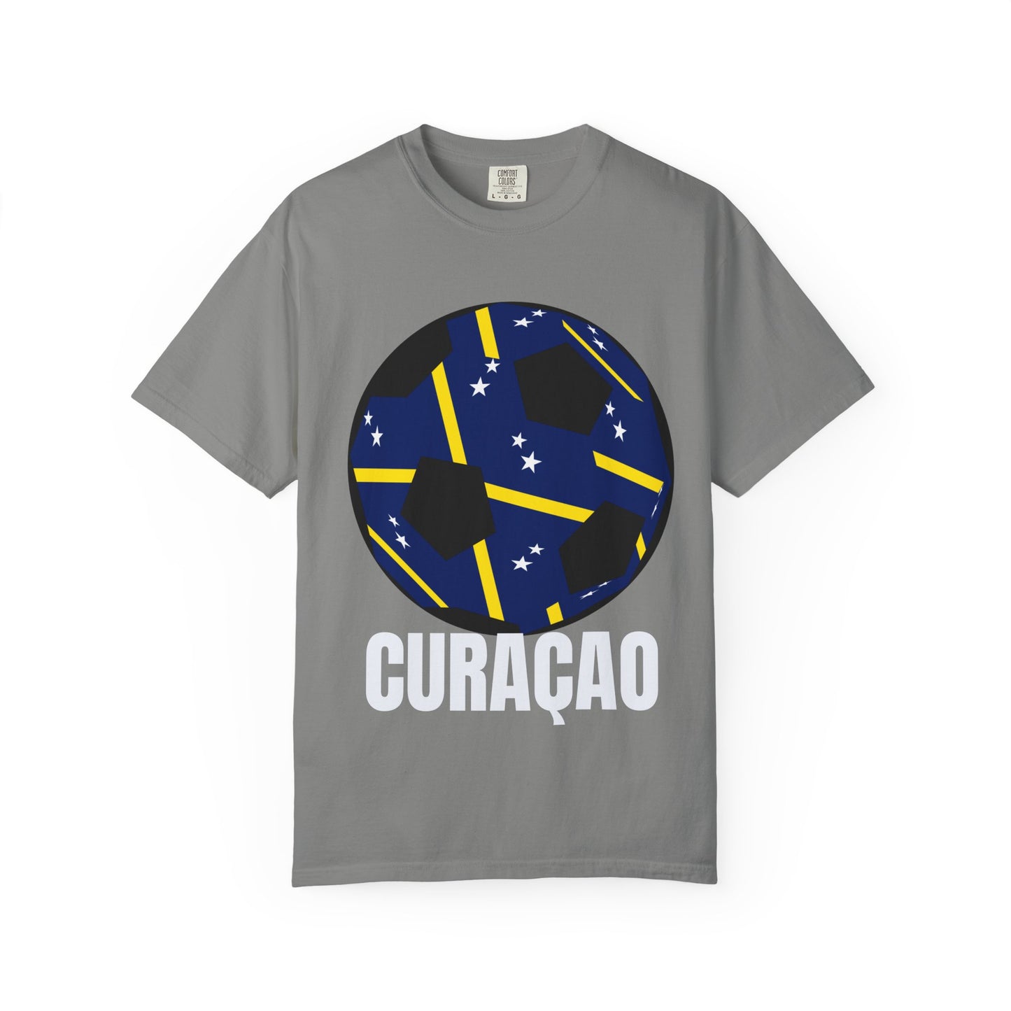CURAÇAO Fan Specialty Soccer Ball Design T Shirt