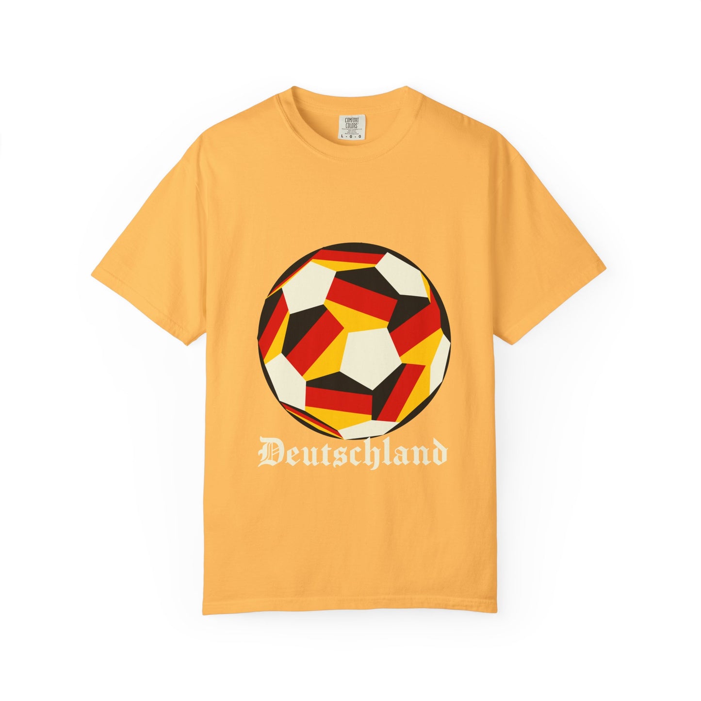 Deutschland Fan Specialty Soccer Ball Design T Shirt