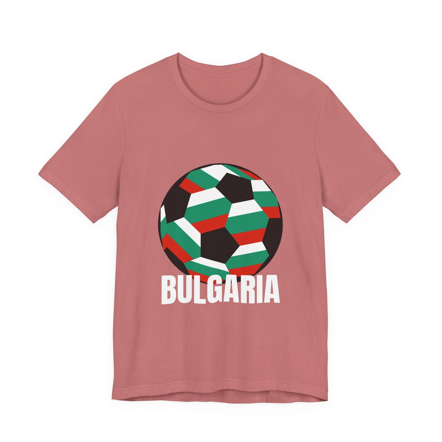 Bulgaria Fan Specialty Soccer Ball Design T Shirt
