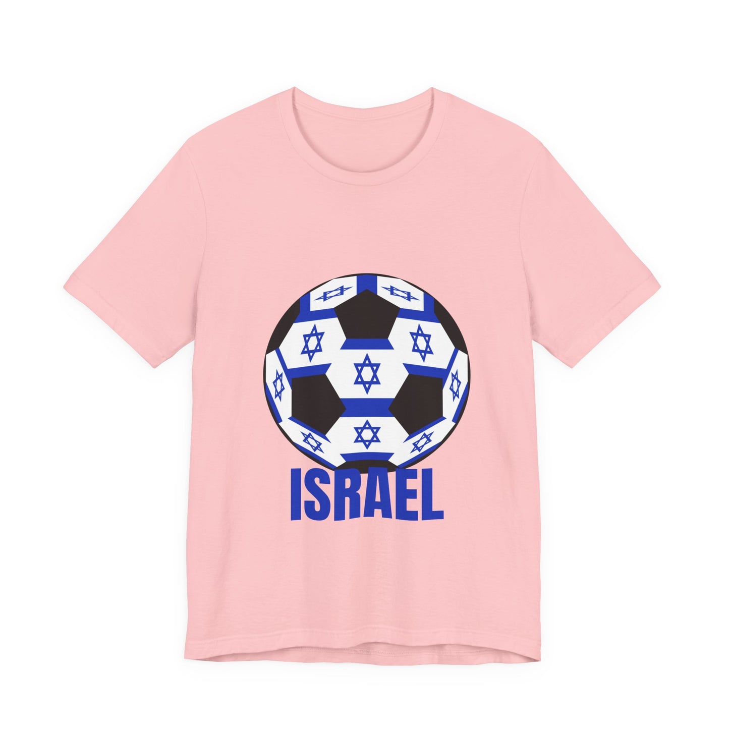 Israel Fan Specialty Soccer Ball Design T Shirt