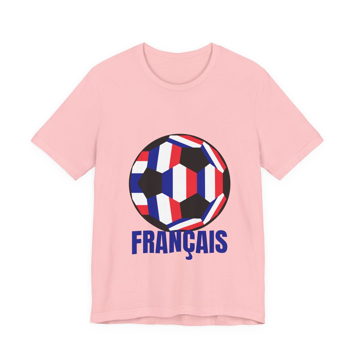 Francais Fan Specialty Soccer Ball Design T Shirt