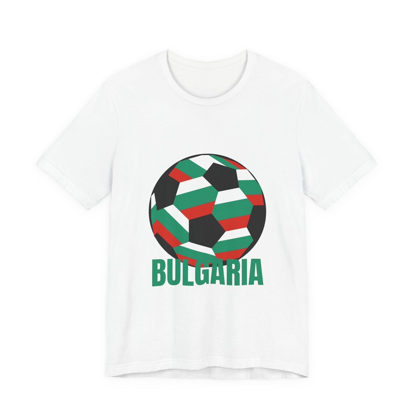 Bulgaria Fan Specialty Soccer Ball Design T Shirt