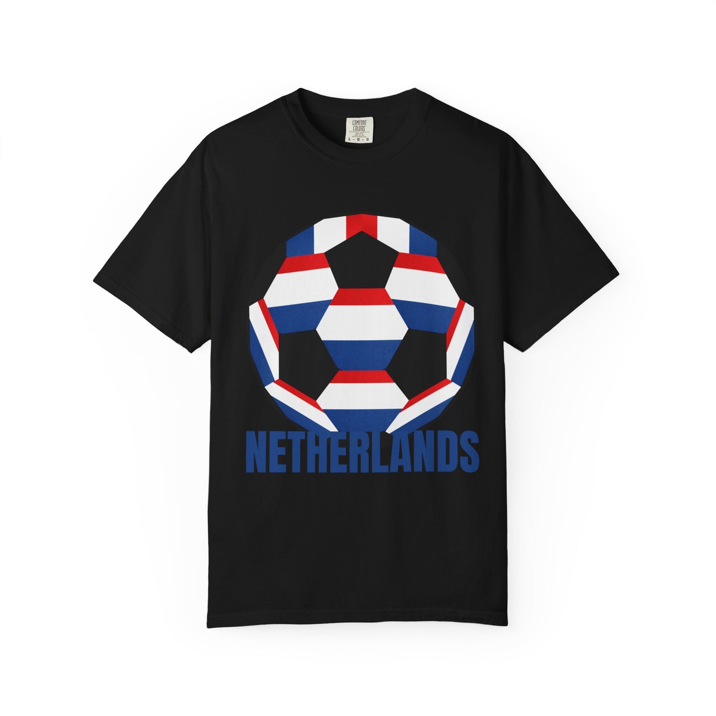 Netherlands Fan Specialty Soccer Ball Design T Shirt