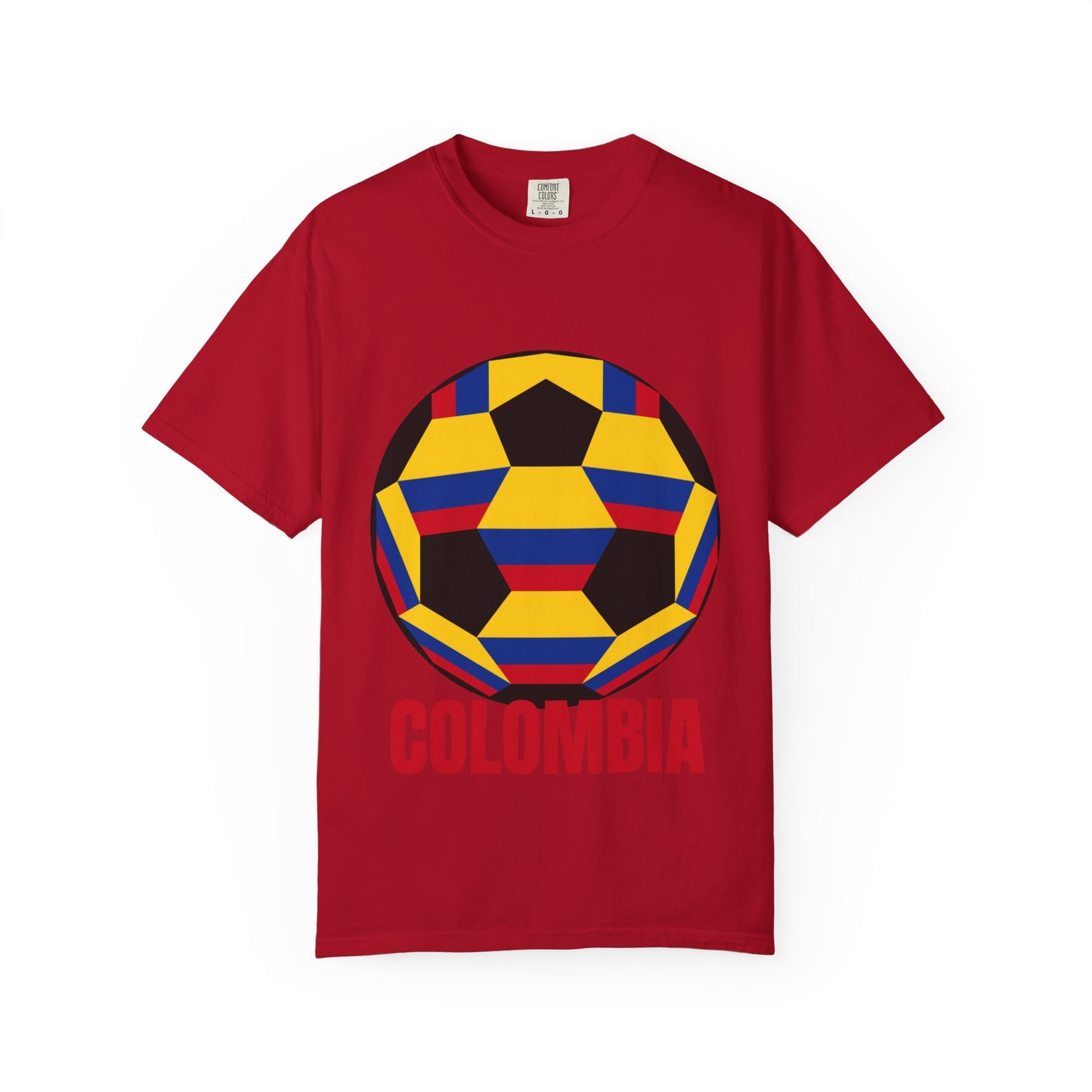 Columbia Fan Specialty Soccer Ball Design T Shirt