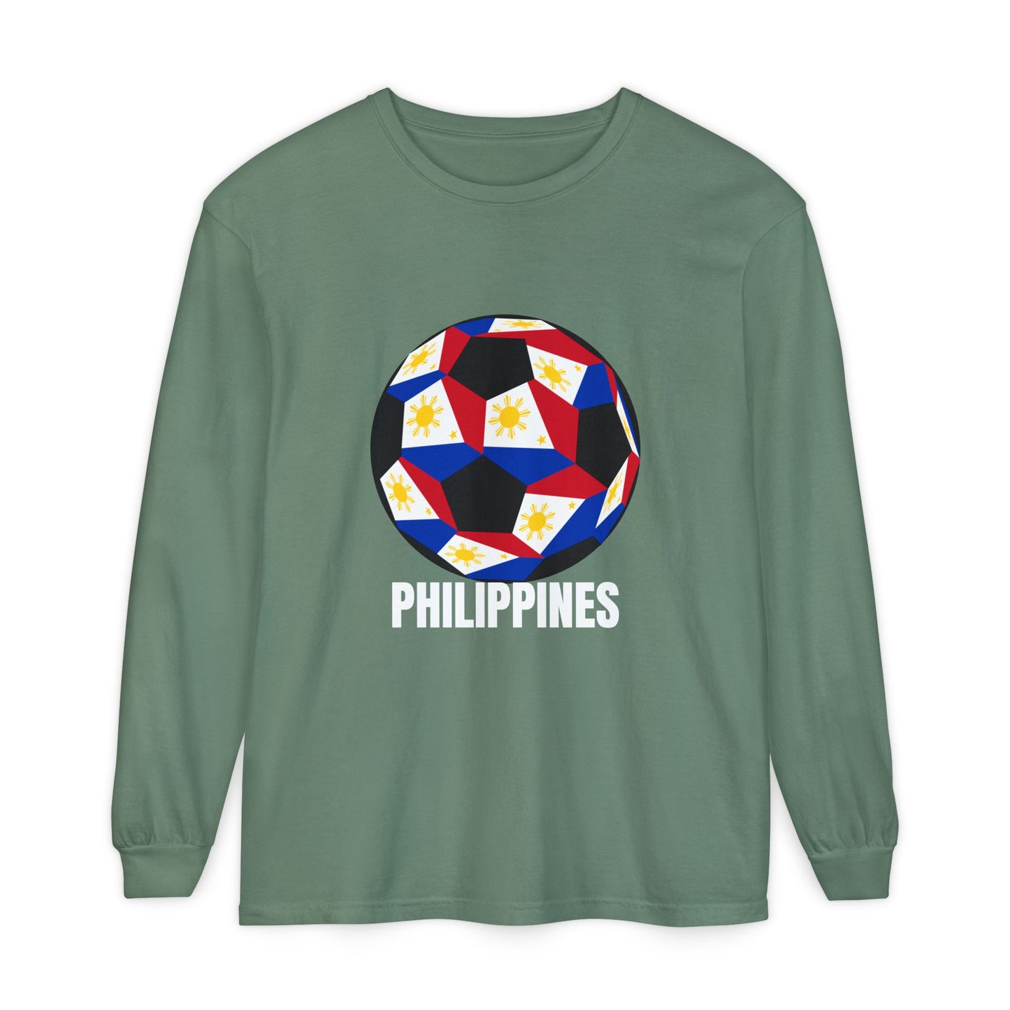 Philippines Fan Specialty Soccer Ball Design Long Sleeve