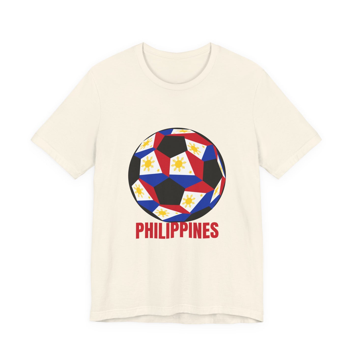 Philippines Fan Specialty Soccer Ball Design T Shirt