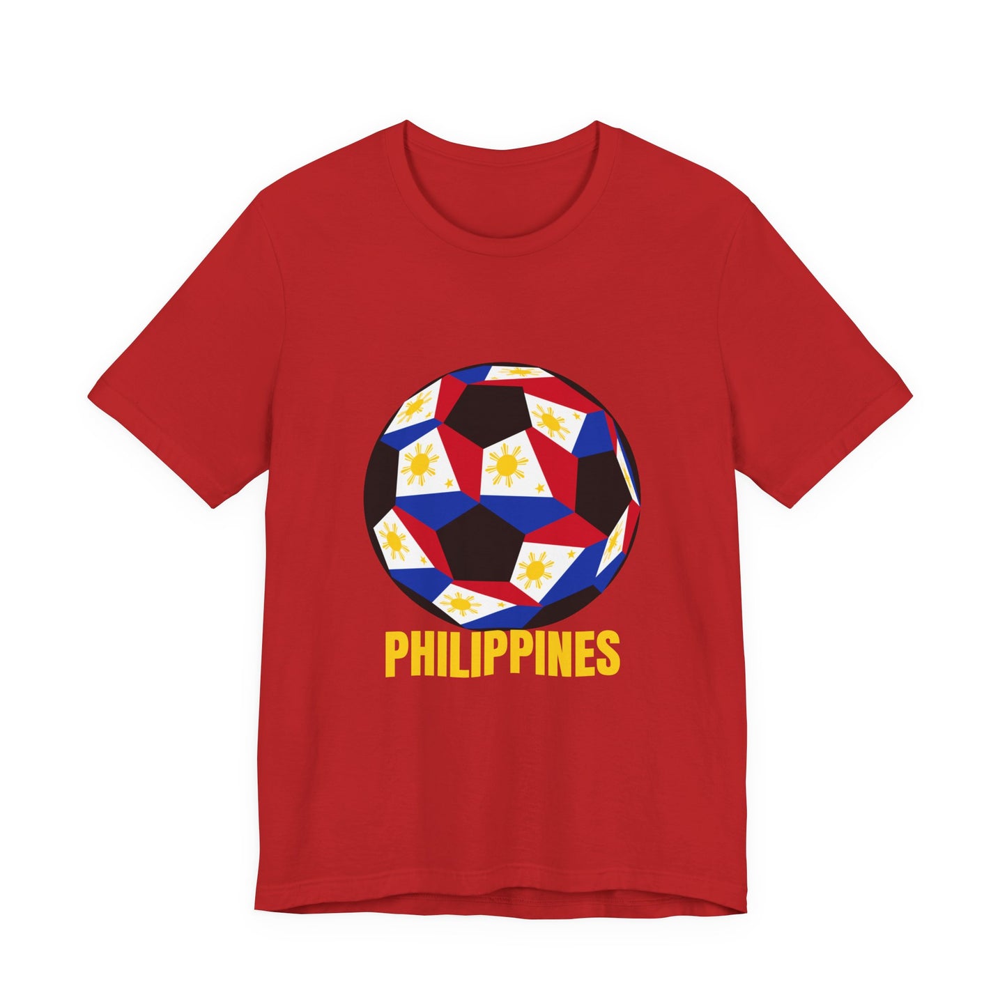 Philippines Fan Specialty Soccer Ball Design T Shirt
