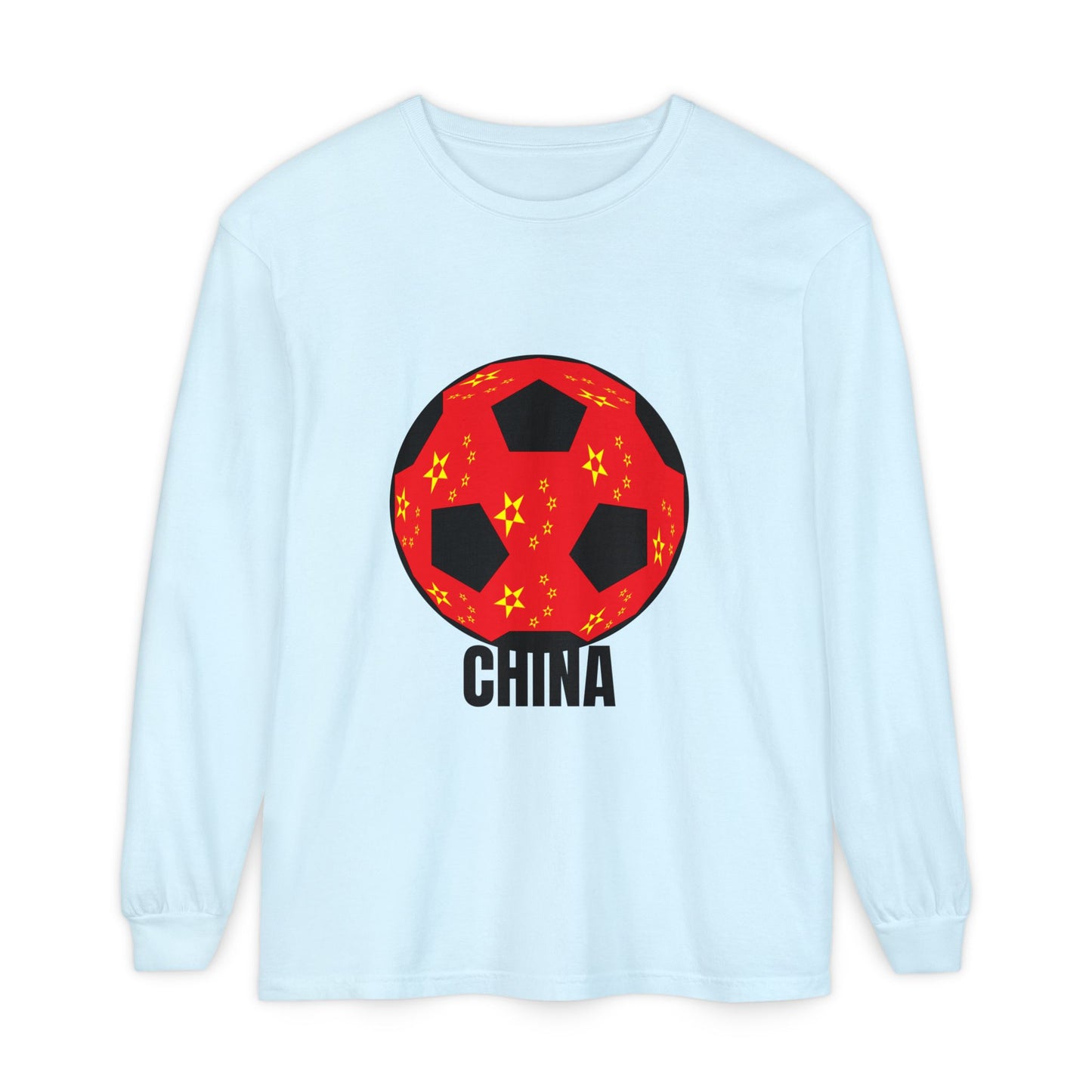 China Fan Specialty Soccer Ball Design T Shirt