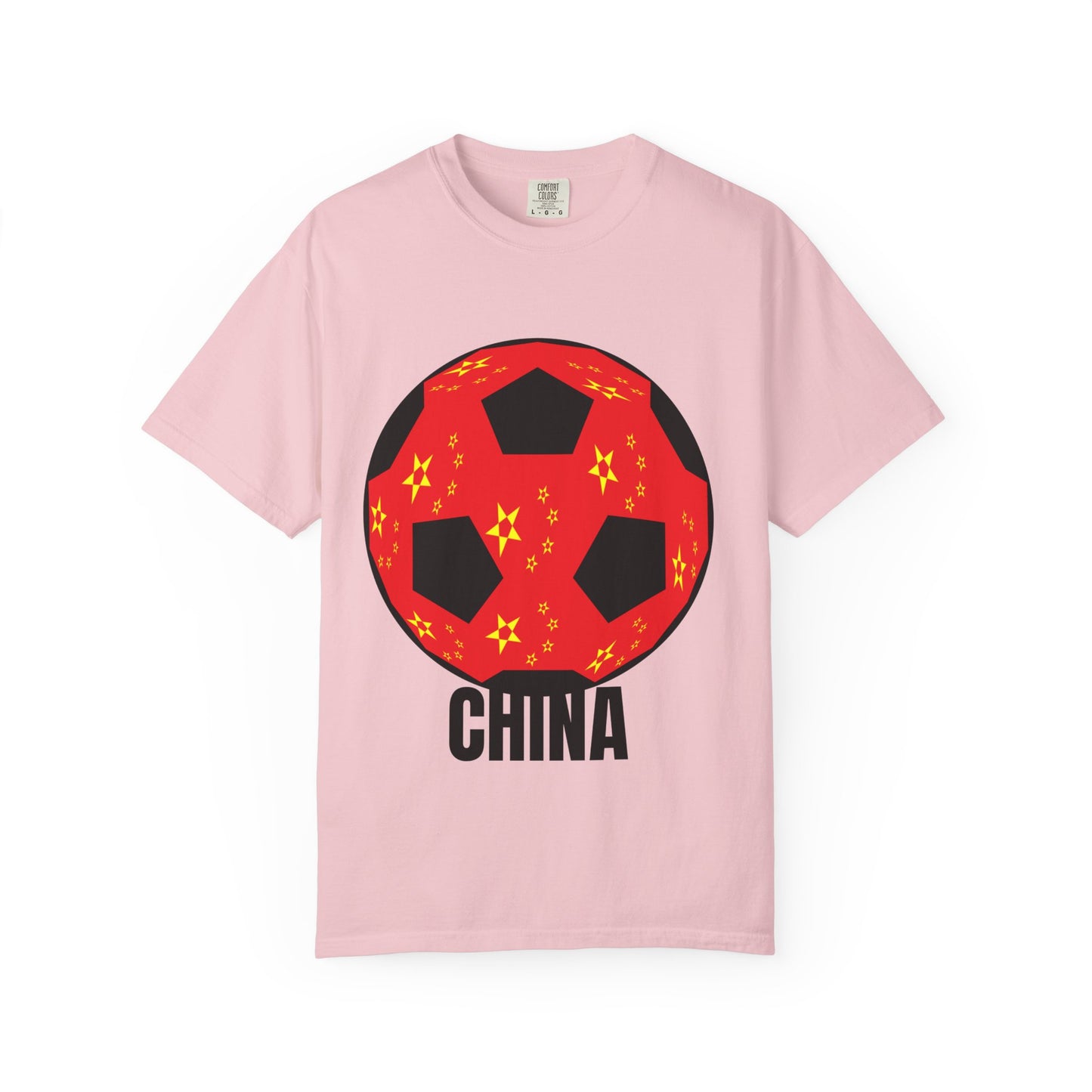China Fan Specialty Soccer Ball Design T Shirt