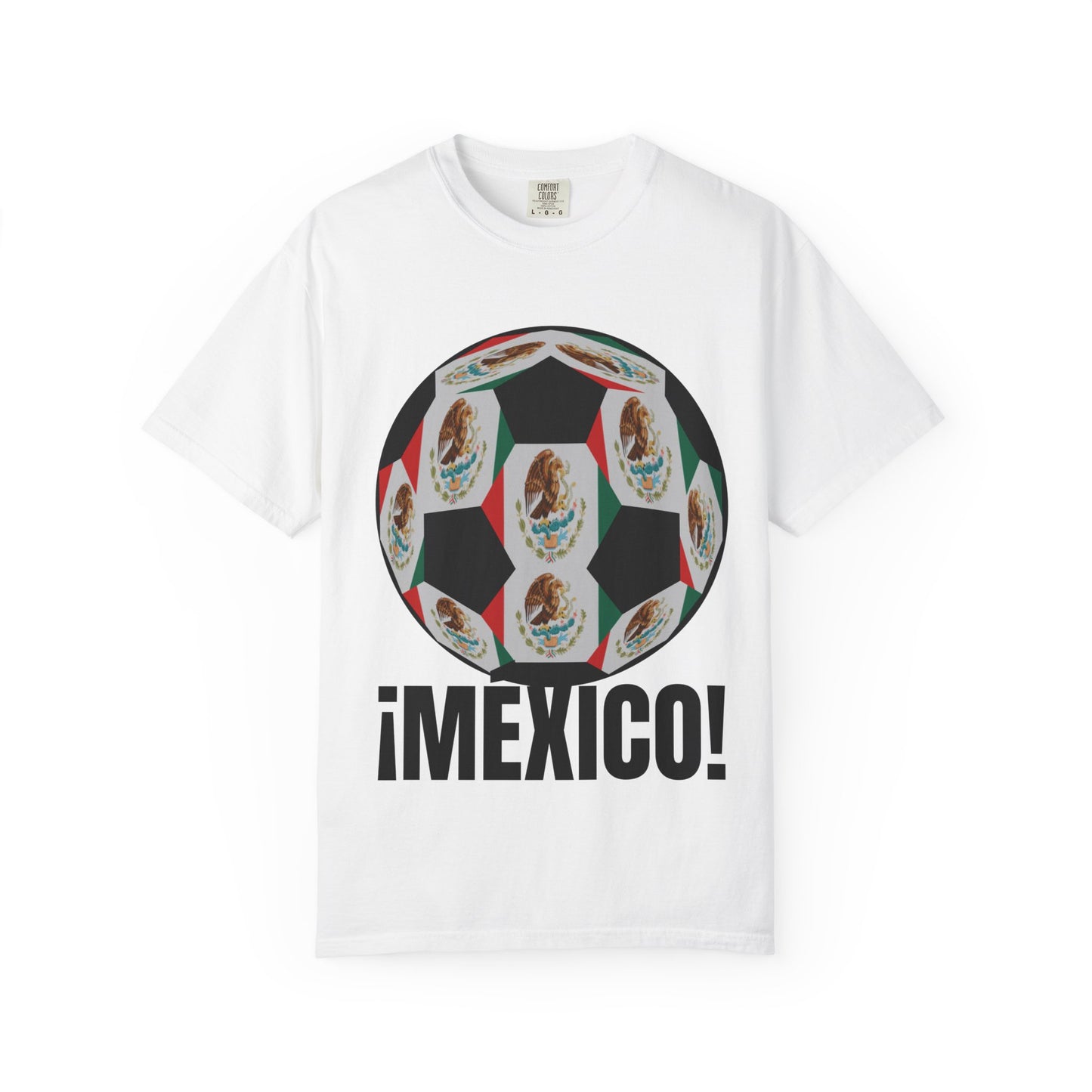 ¡MEXICO!  Fan Specialty Soccer Ball Design T Shirt
