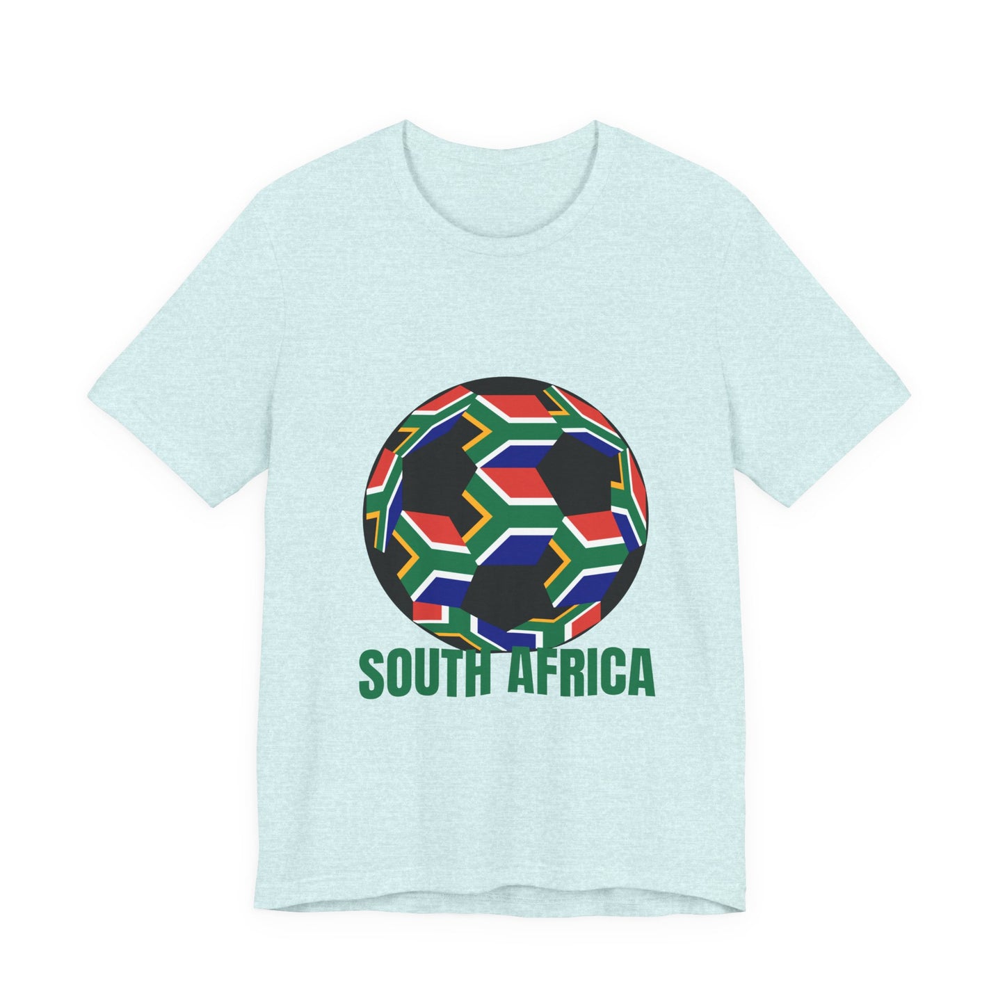 South Africa Fan Specialty Soccer Ball Design T Shirt
