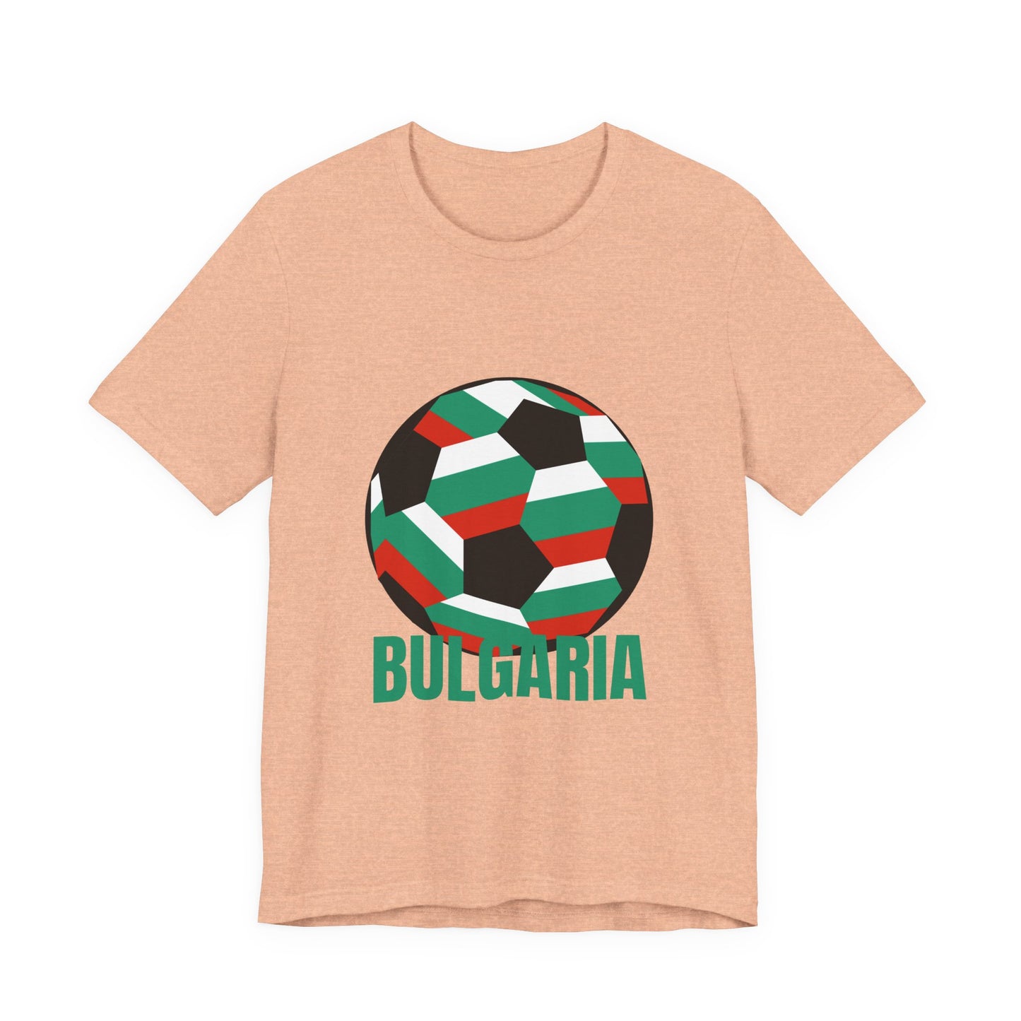 Bulgaria Fan Specialty Soccer Ball Design T Shirt