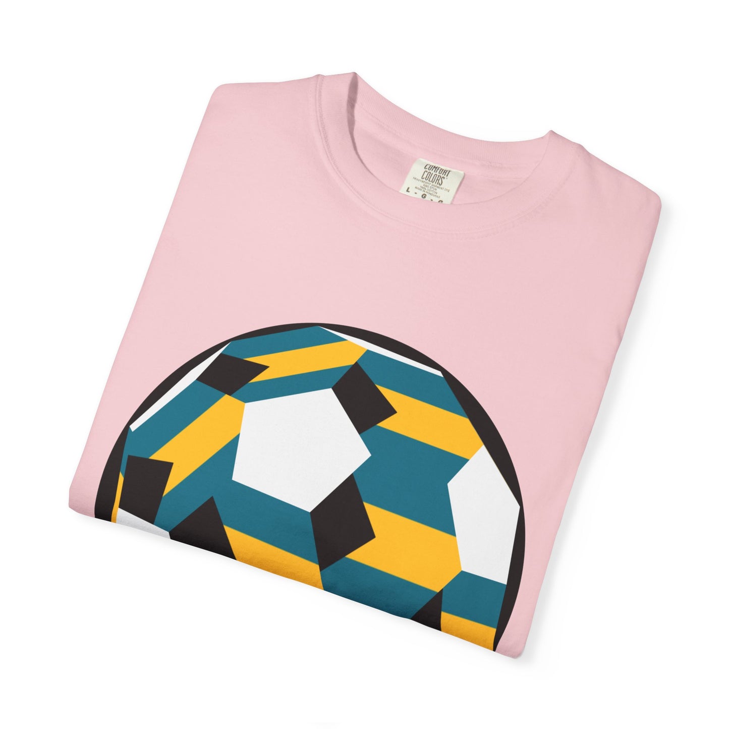 Bahamas Fan Specialty Soccer Ball Design T Shirt