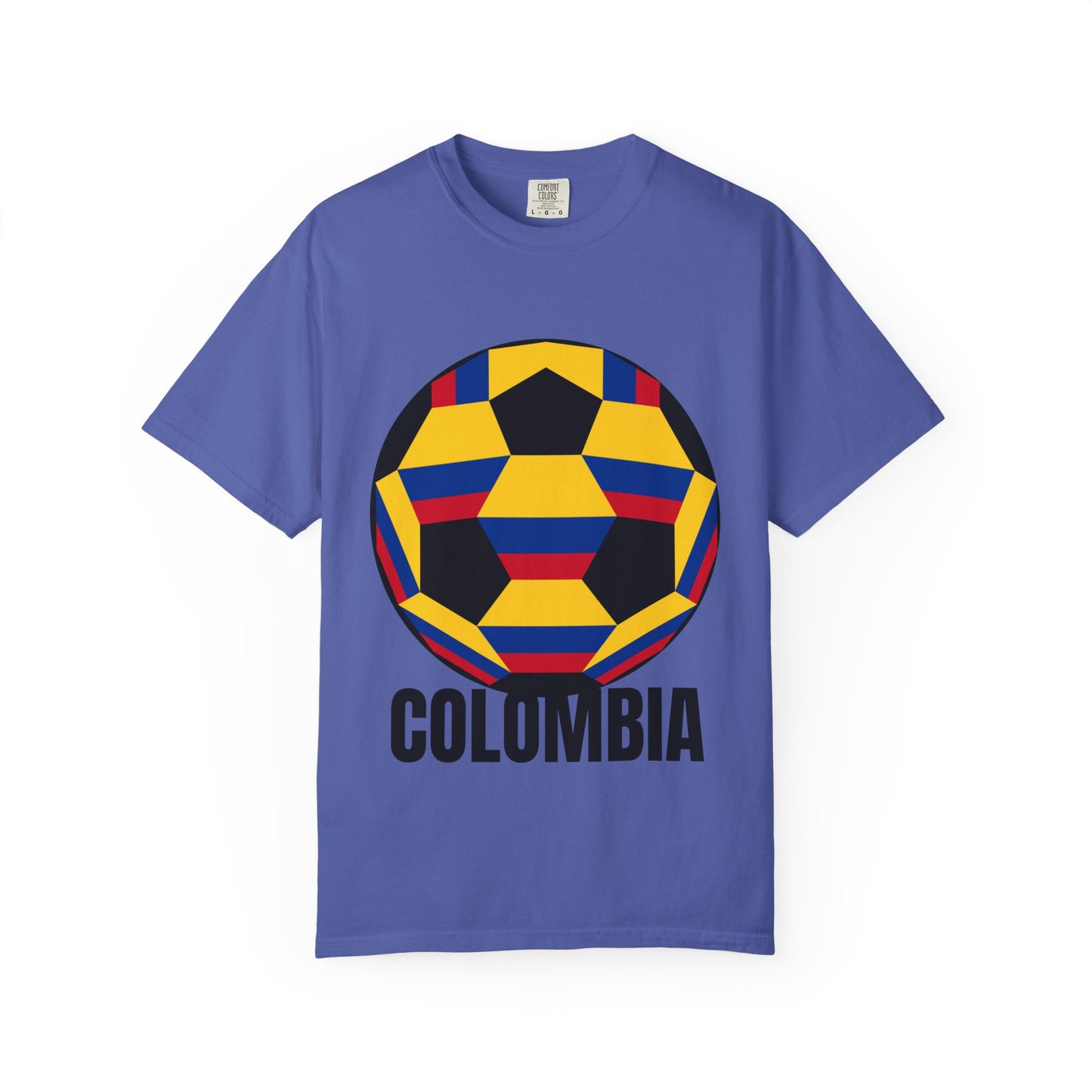 Columbia Fan Specialty Soccer Ball Design T Shirt