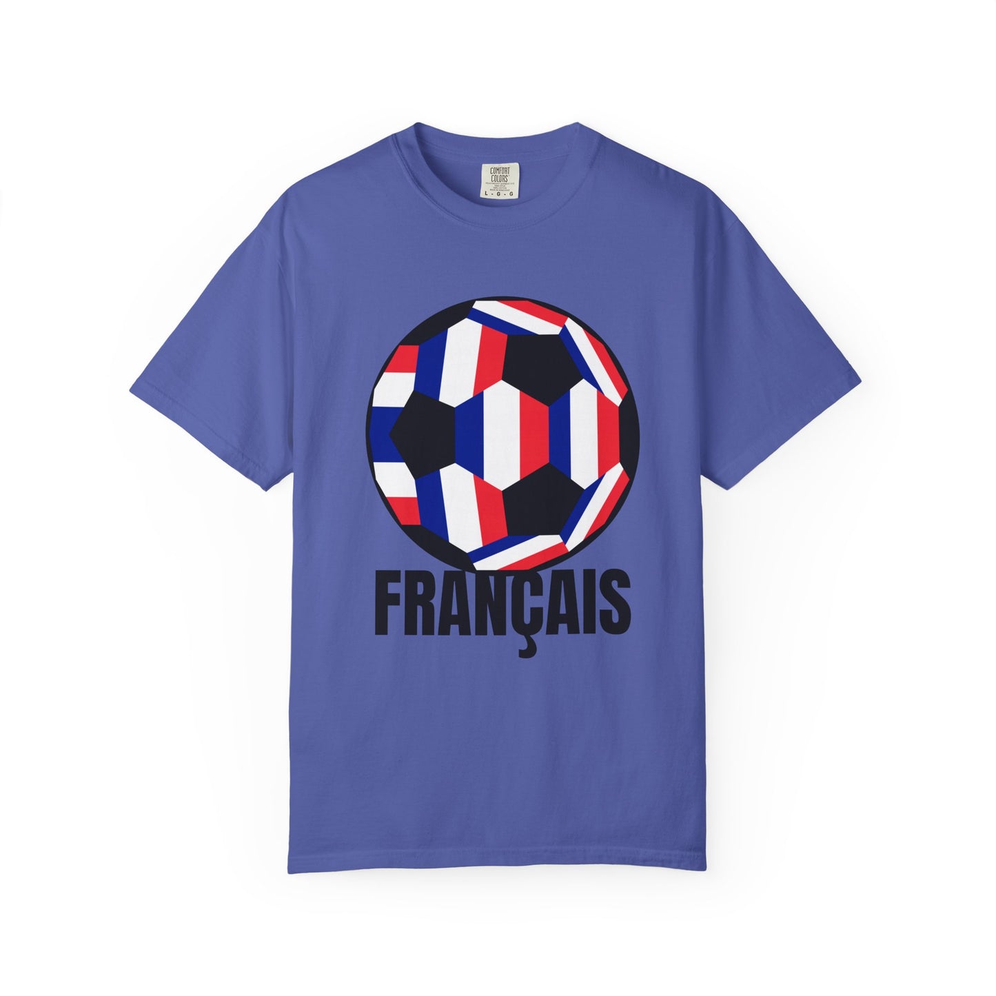 FRANÇAIS Fan Specialty Soccer Ball Design T Shirt