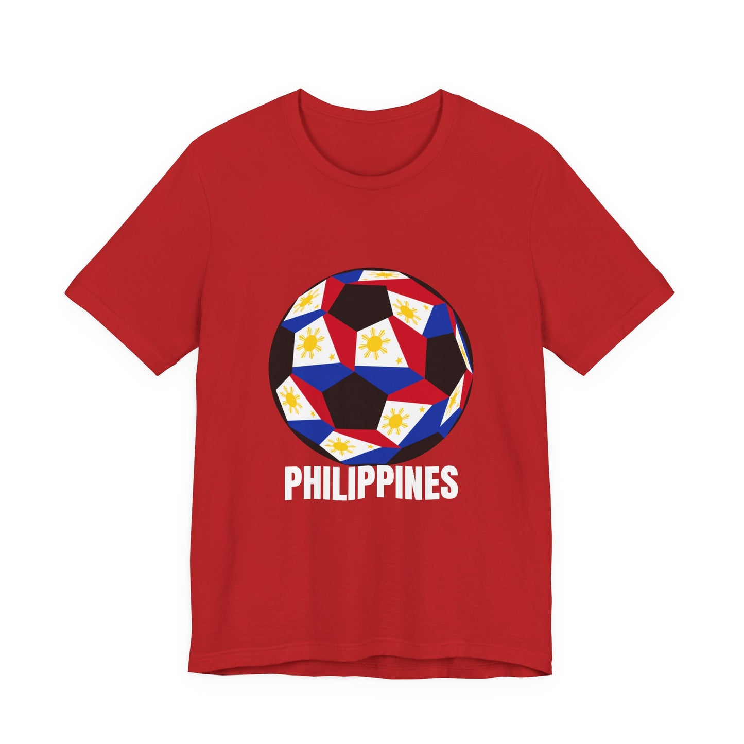 Philippines Fan Specialty Soccer Ball Design T Shirt