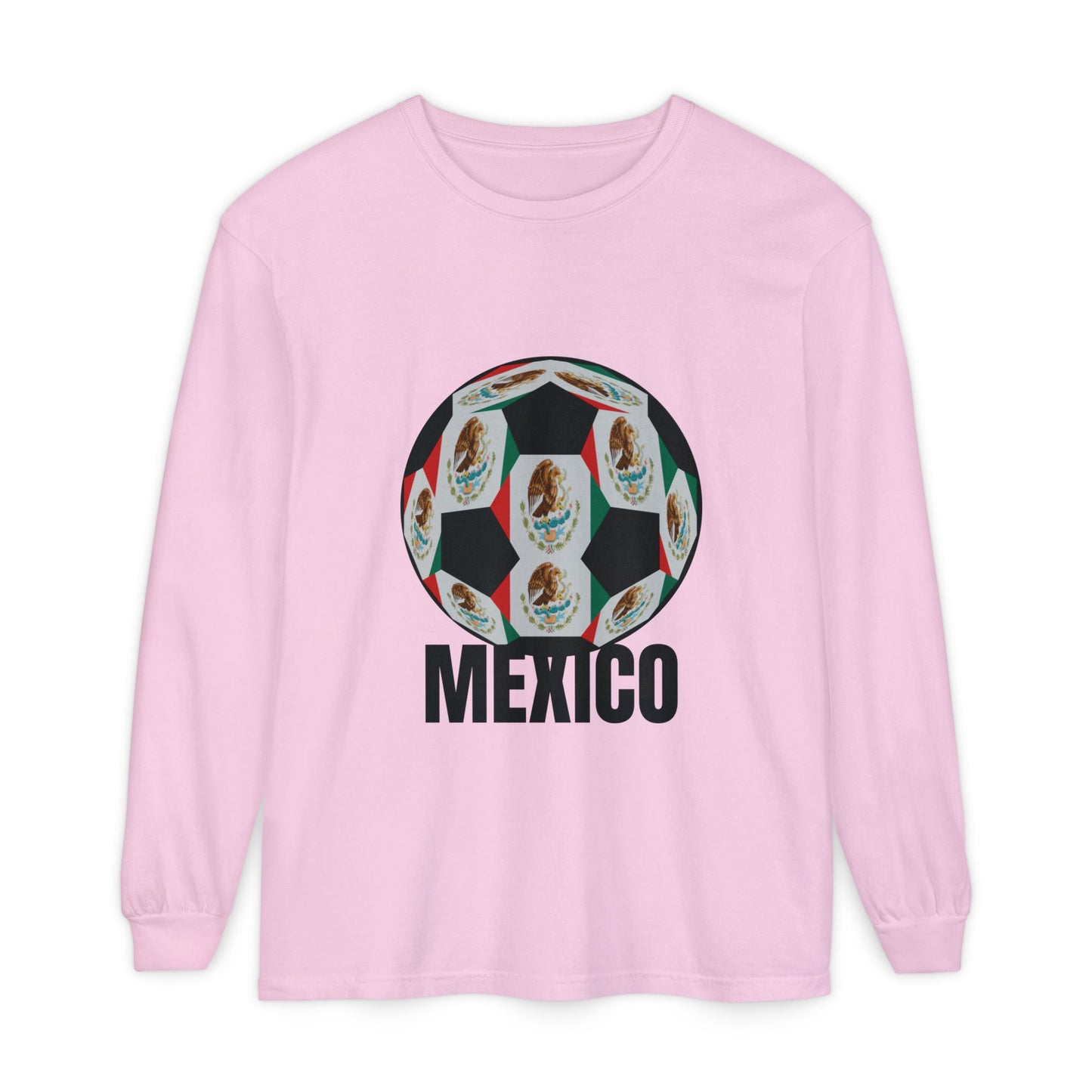 Fan Specialty Soccer Ball Design  Long Sleeve T-Shirt