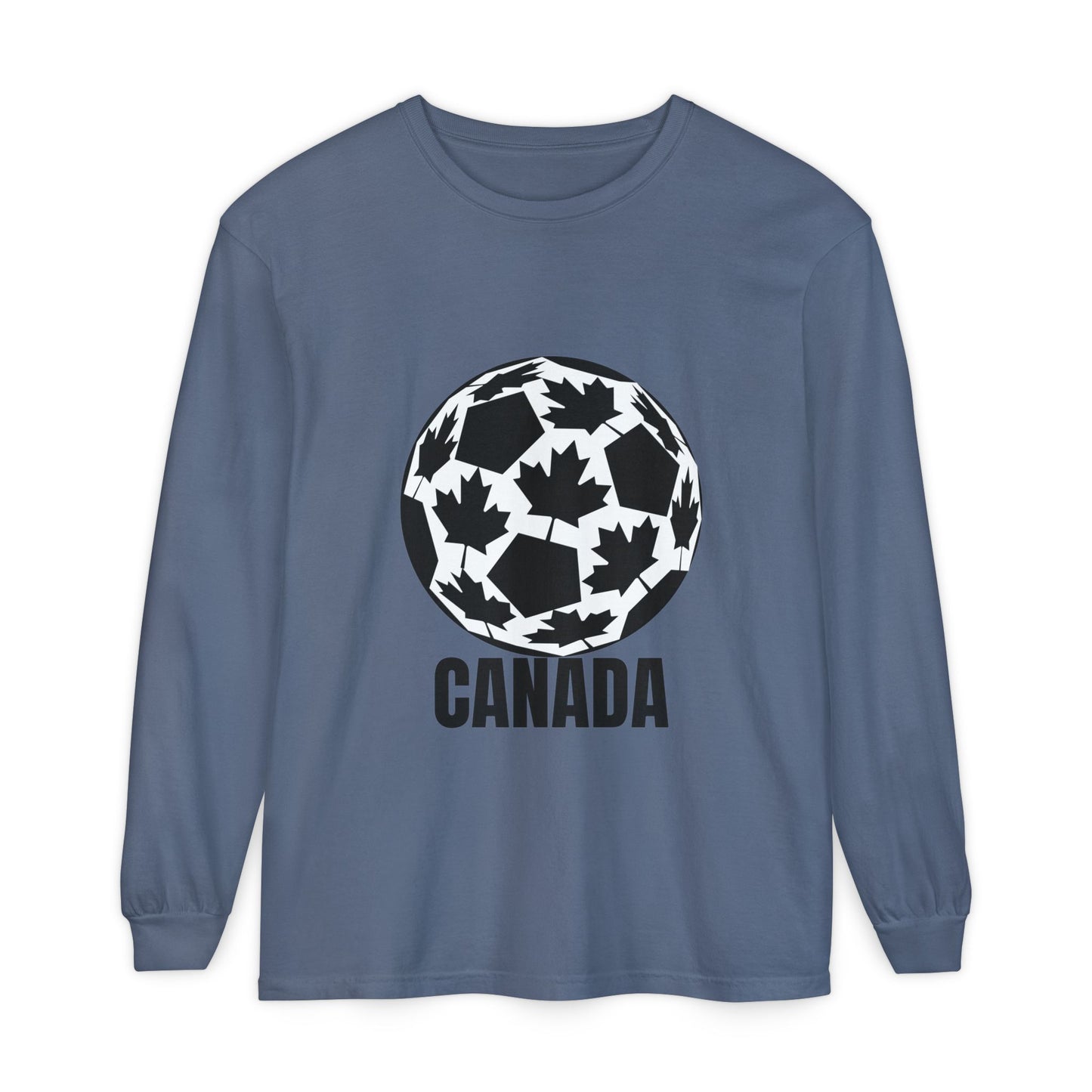 Canada Fan Specialty Soccer Ball Design Long Sleeve