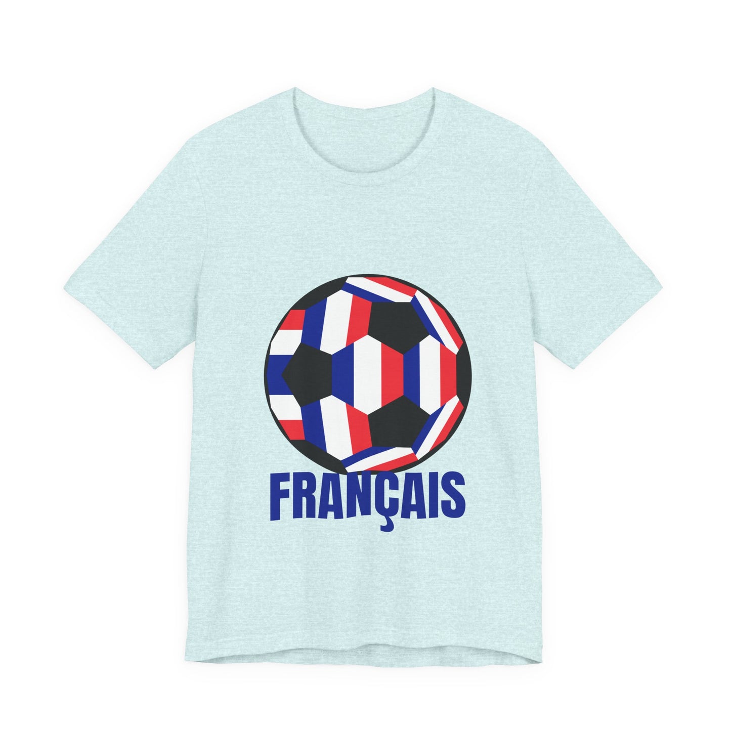 Francais Fan Specialty Soccer Ball Design T Shirt
