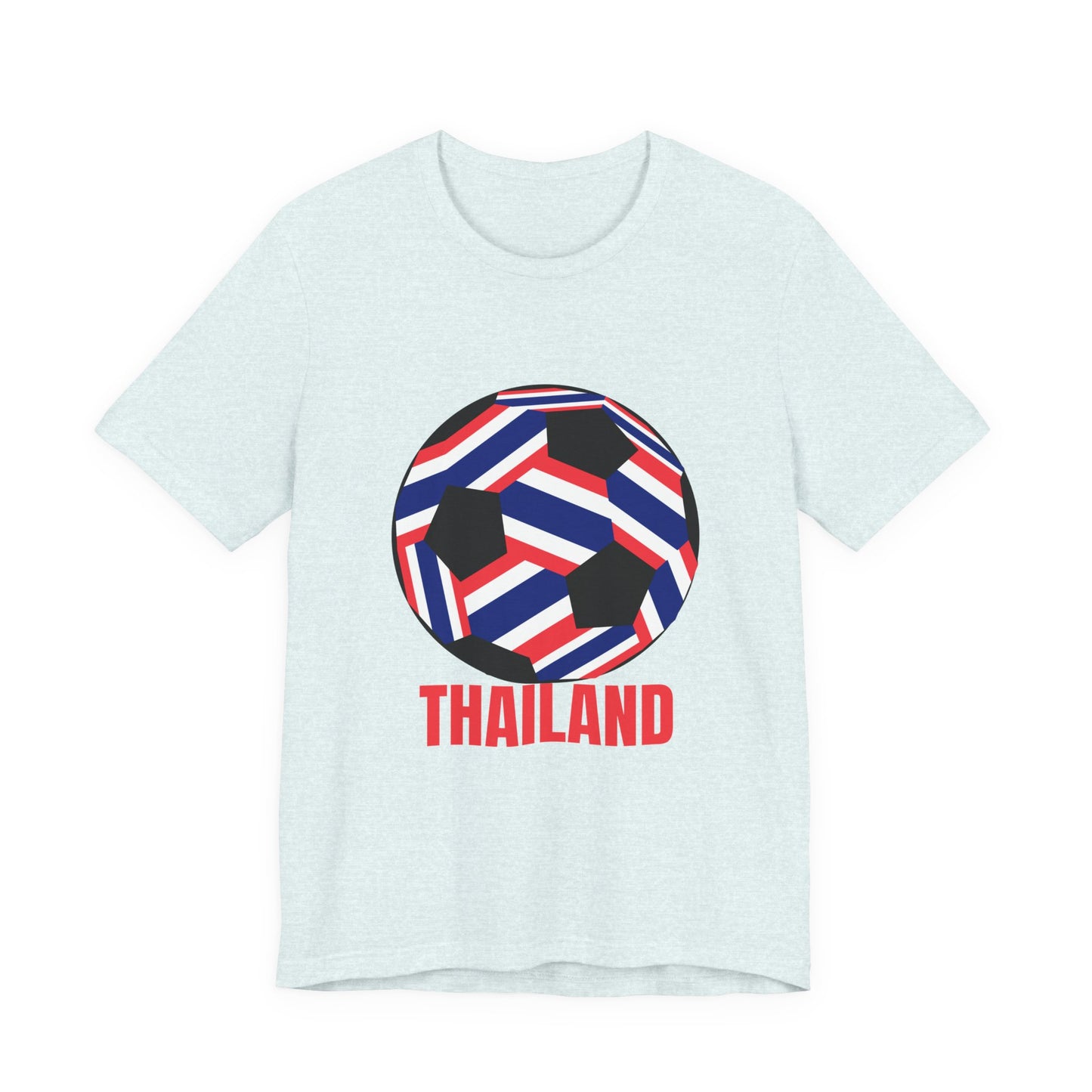 Thailand Fan Specialty Soccer Ball Design T Shirt