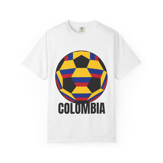Columbia Fan Specialty Soccer Ball Design T Shirt
