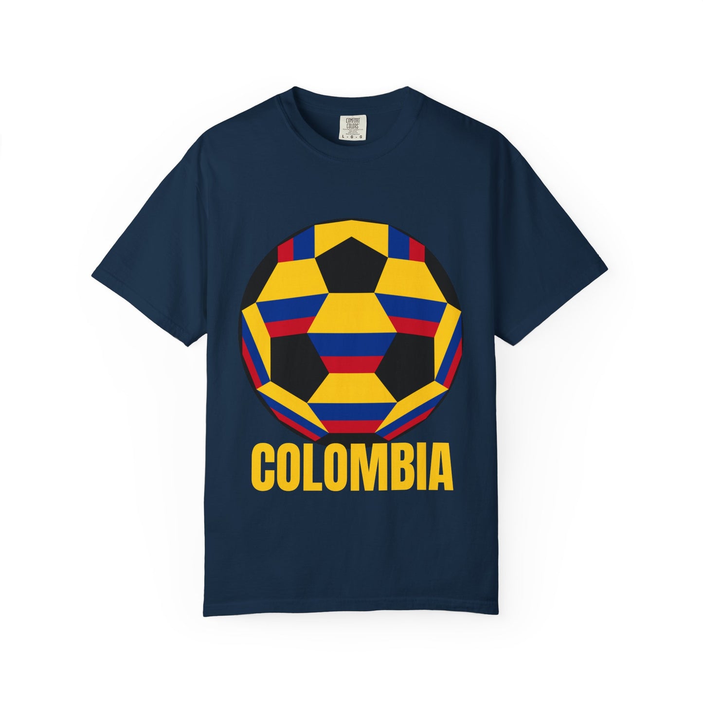 Columbia Fan Specialty Soccer Ball Design T Shirt