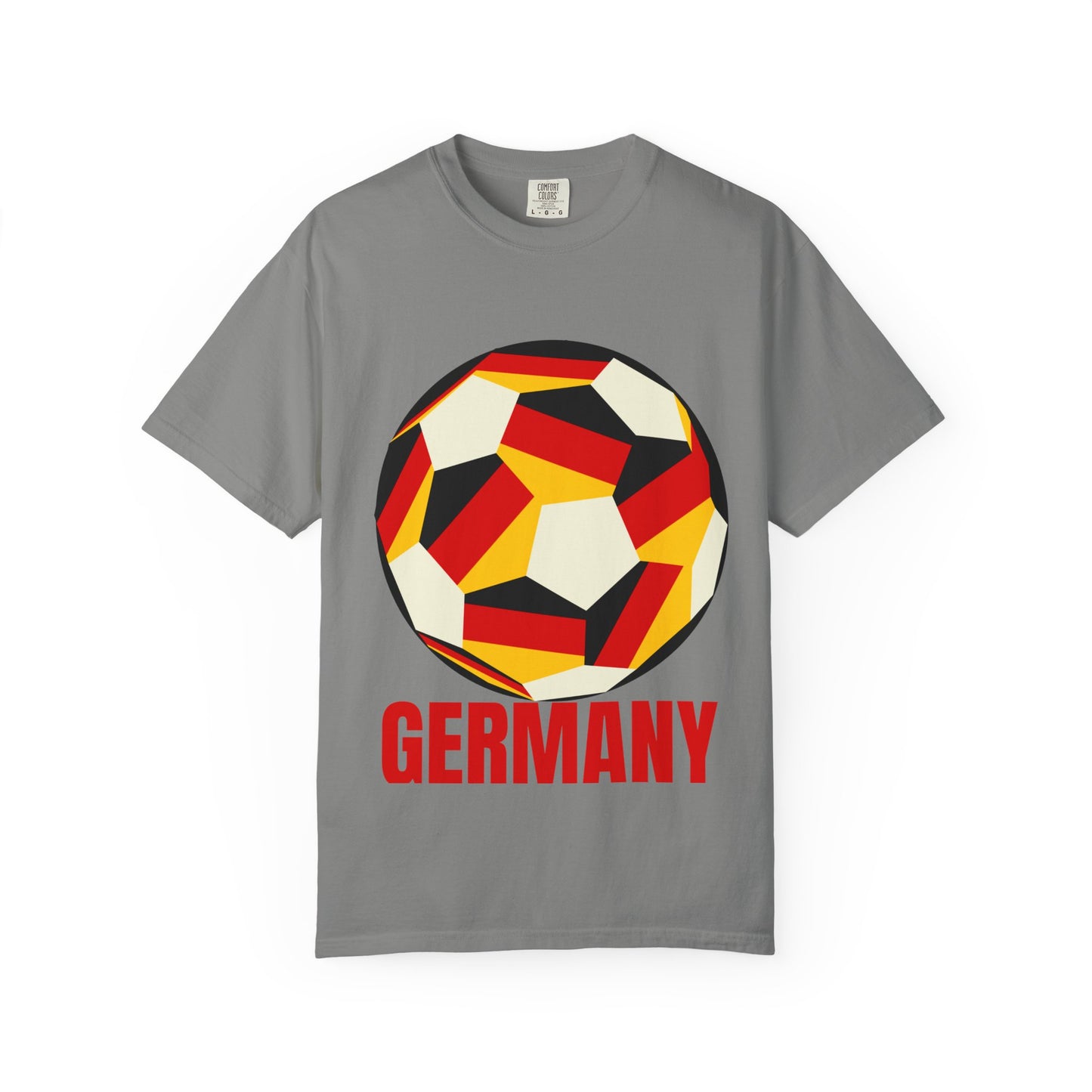 Germany Fan Specialty Soccer Ball Design T Shirt