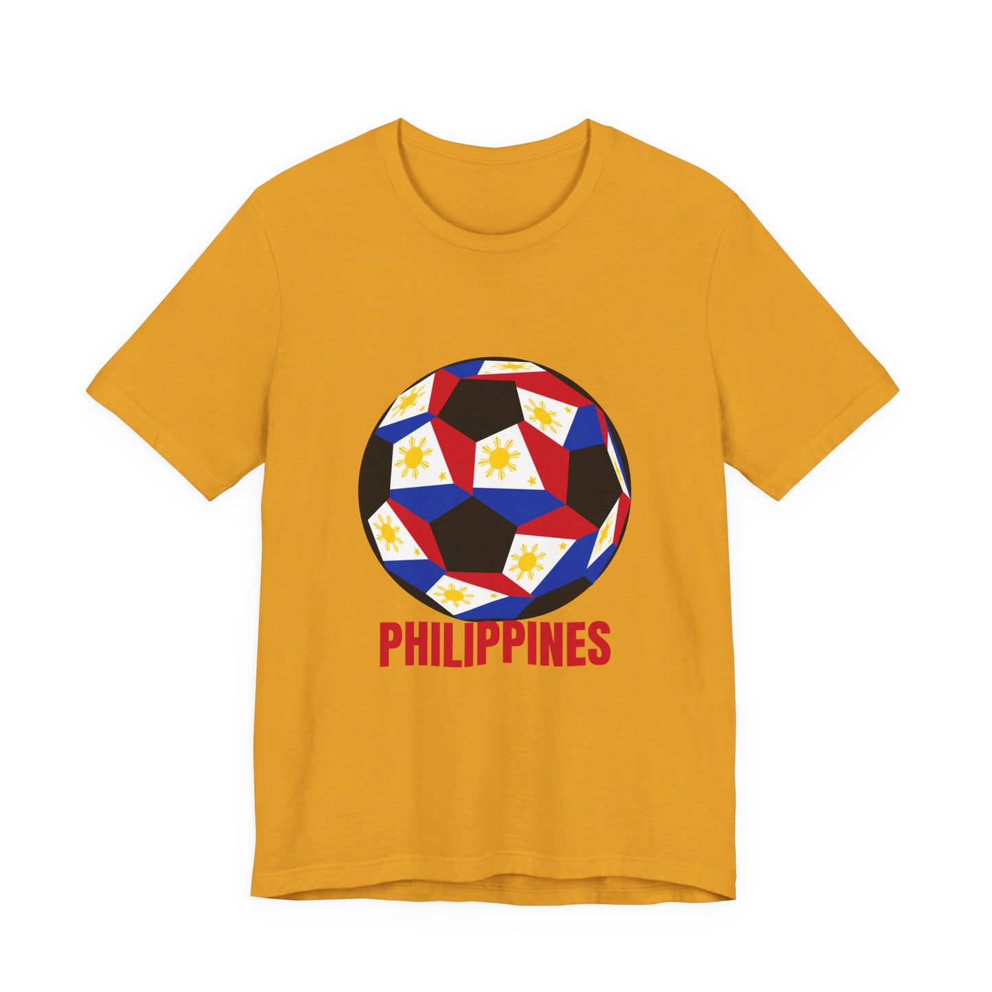Philippines Fan Specialty Soccer Ball Design T Shirt