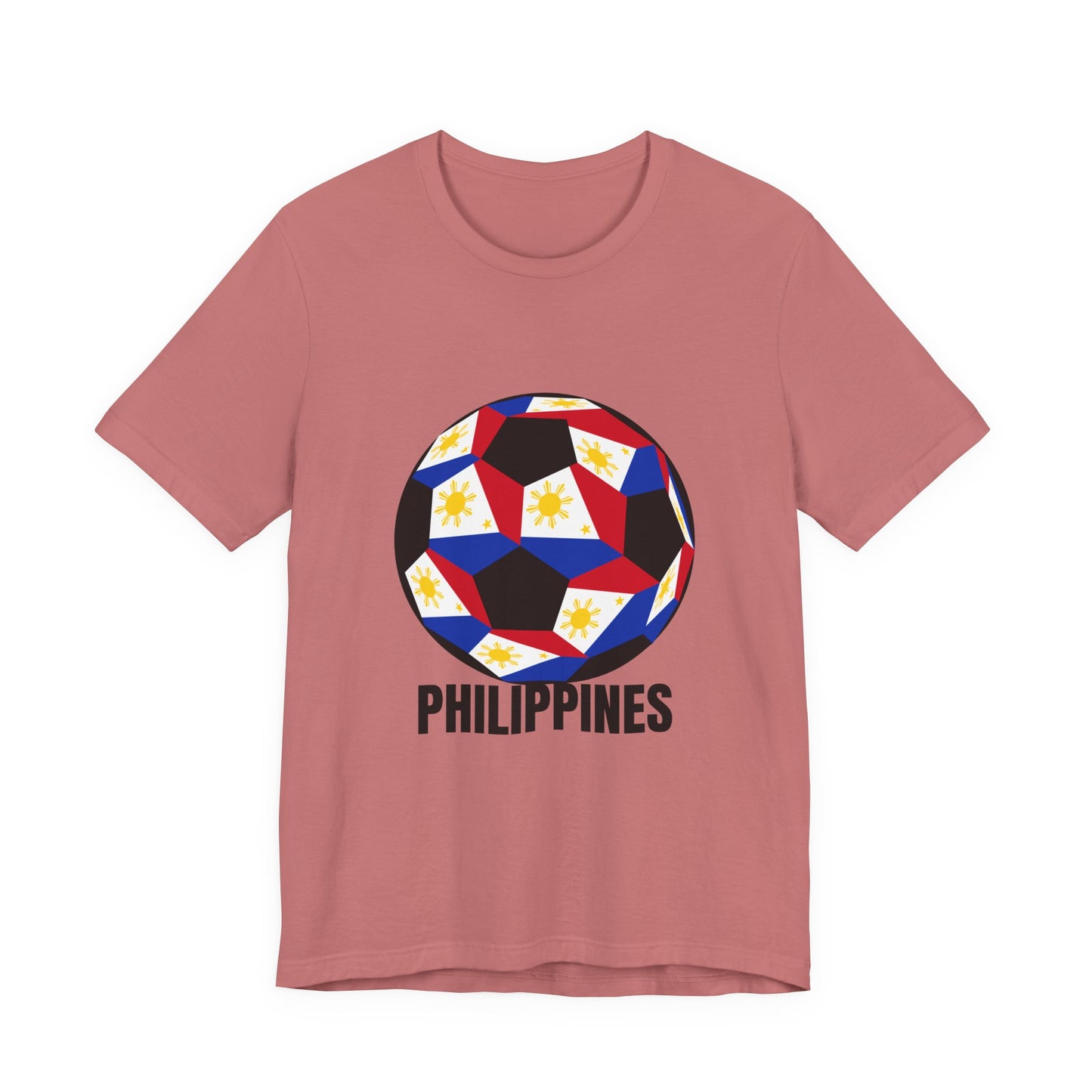 Philippines Fan Specialty Soccer Ball Design T Shirt