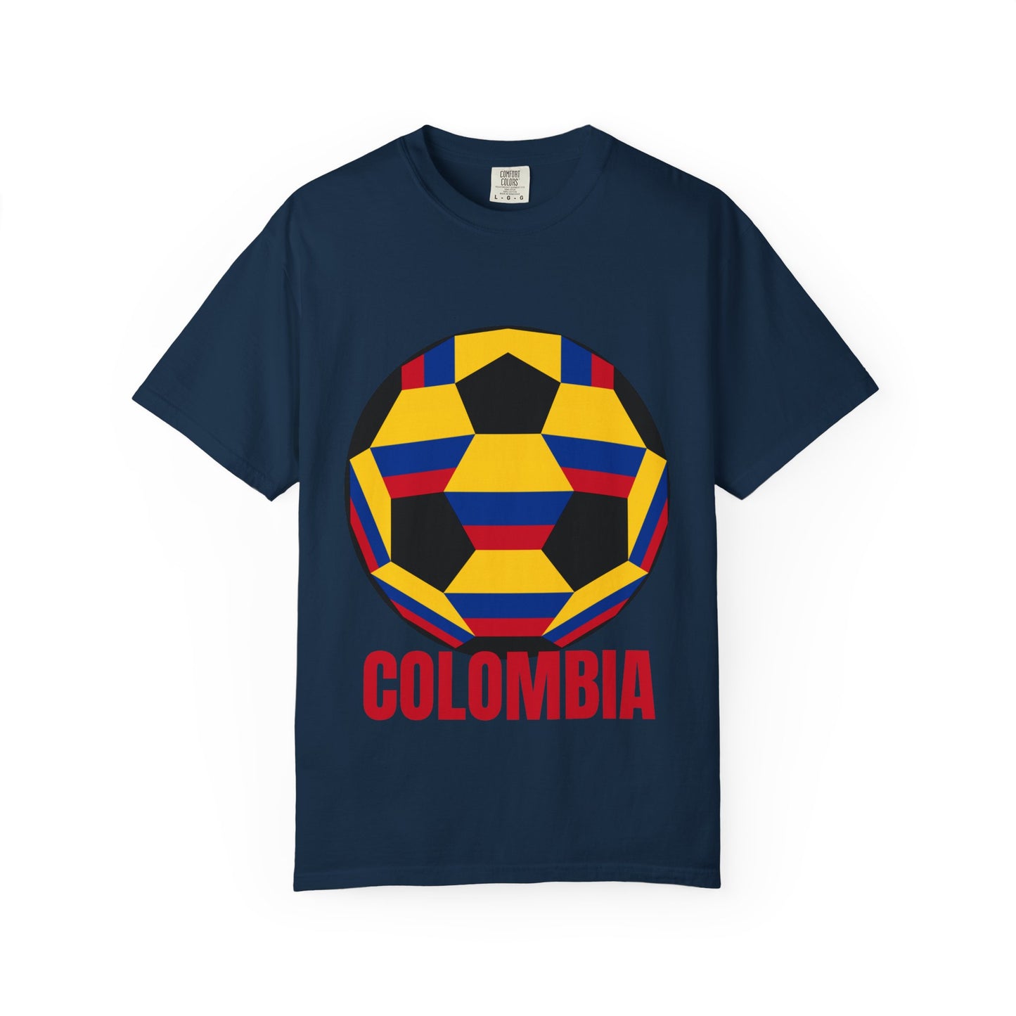 Columbia Fan Specialty Soccer Ball Design T Shirt