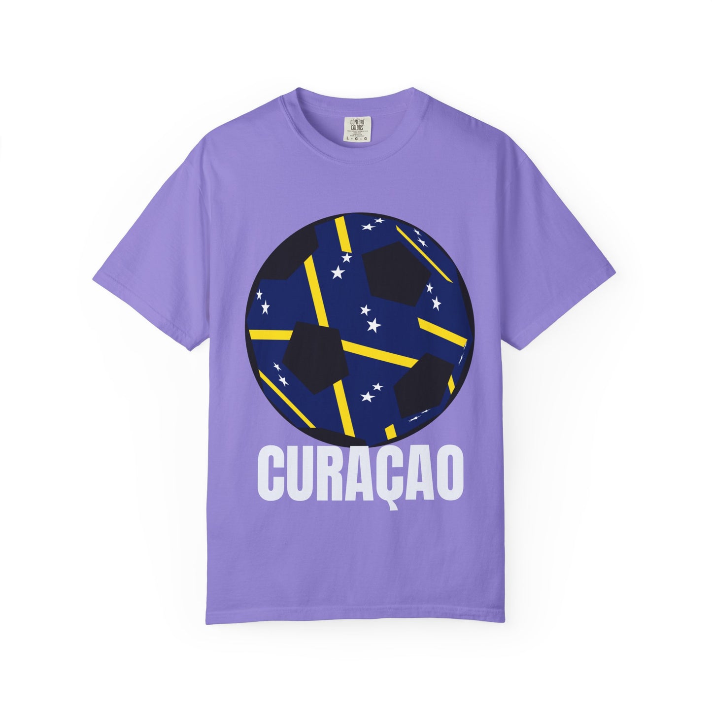 CURAÇAO Fan Specialty Soccer Ball Design T Shirt