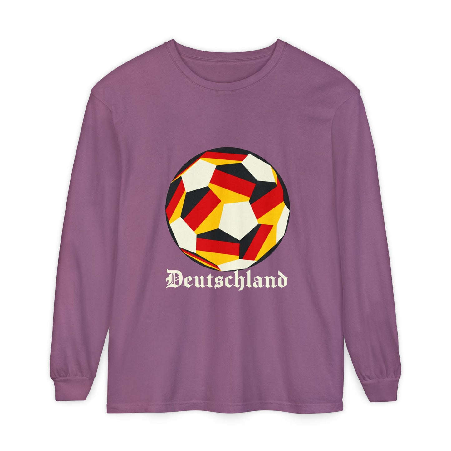 Germany Fan Specialty Soccer Ball Design Long Sleeve