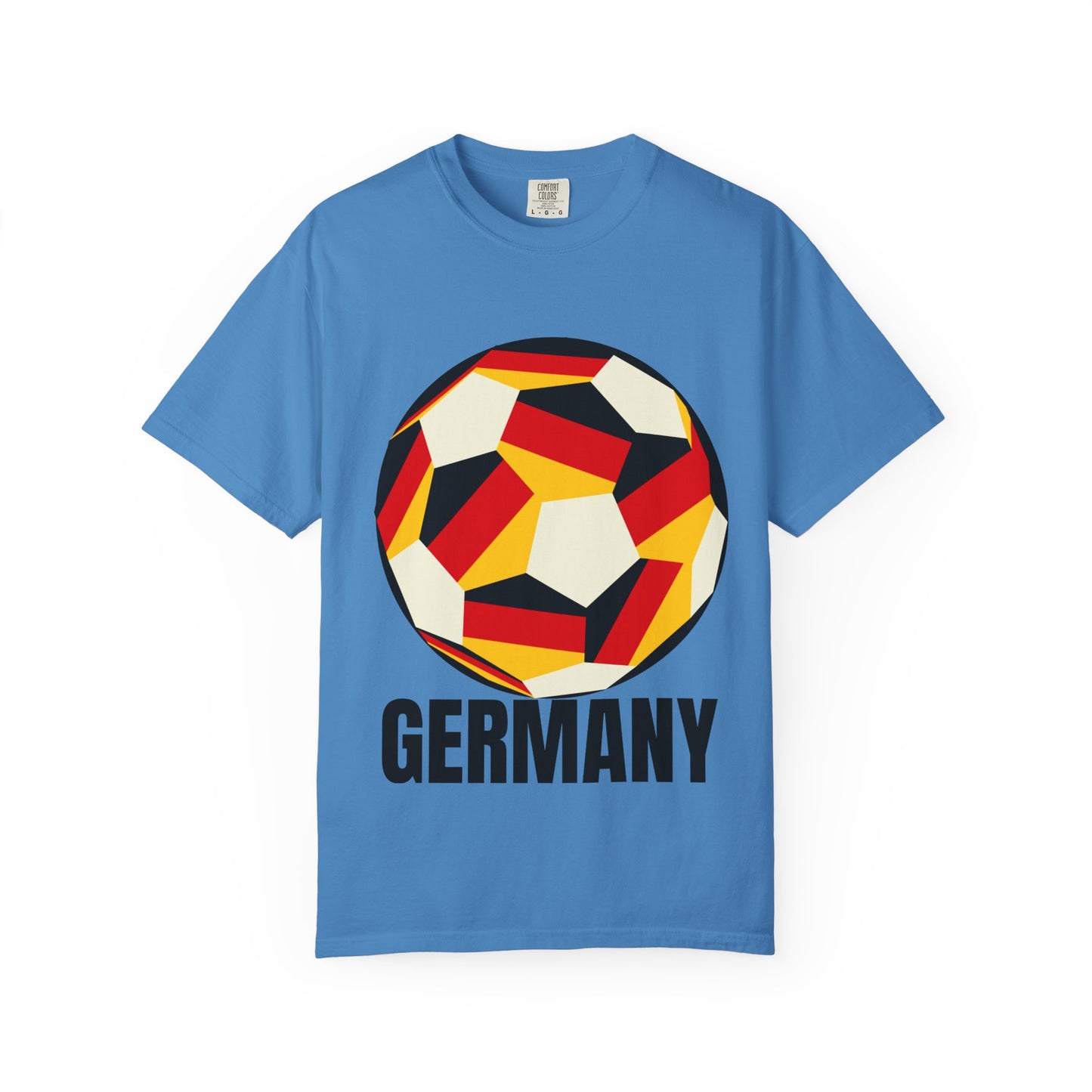 Germany Fan Specialty Soccer Ball Design T Shirt