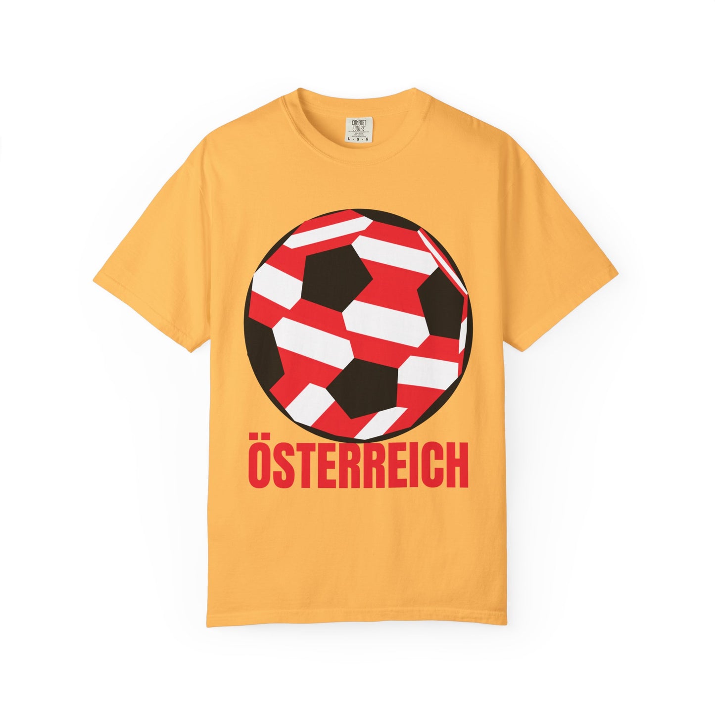 Austria Fußball T-Shirt – Österreich Soccer Ball Graphic Tee