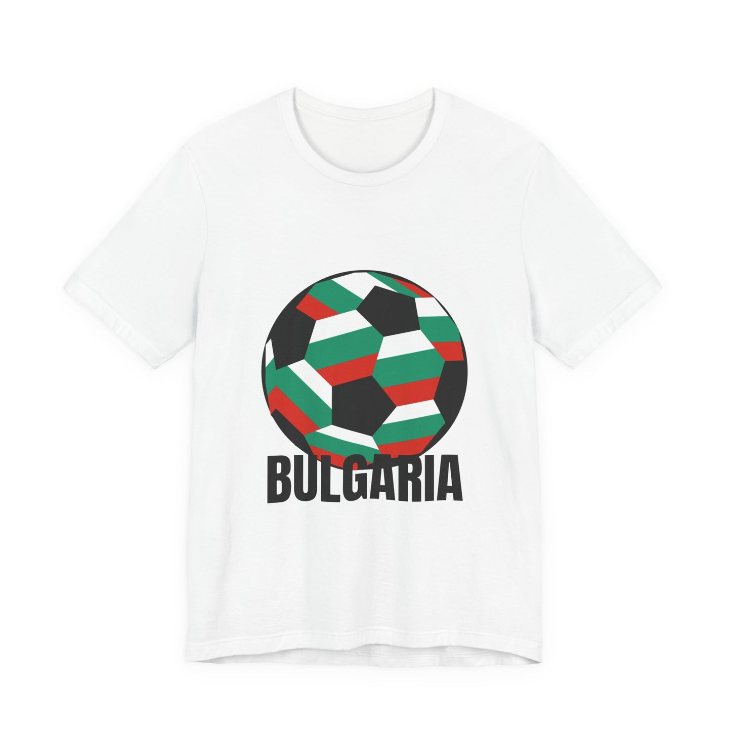 Bulgaria Fan Specialty Soccer Ball Design T Shirt