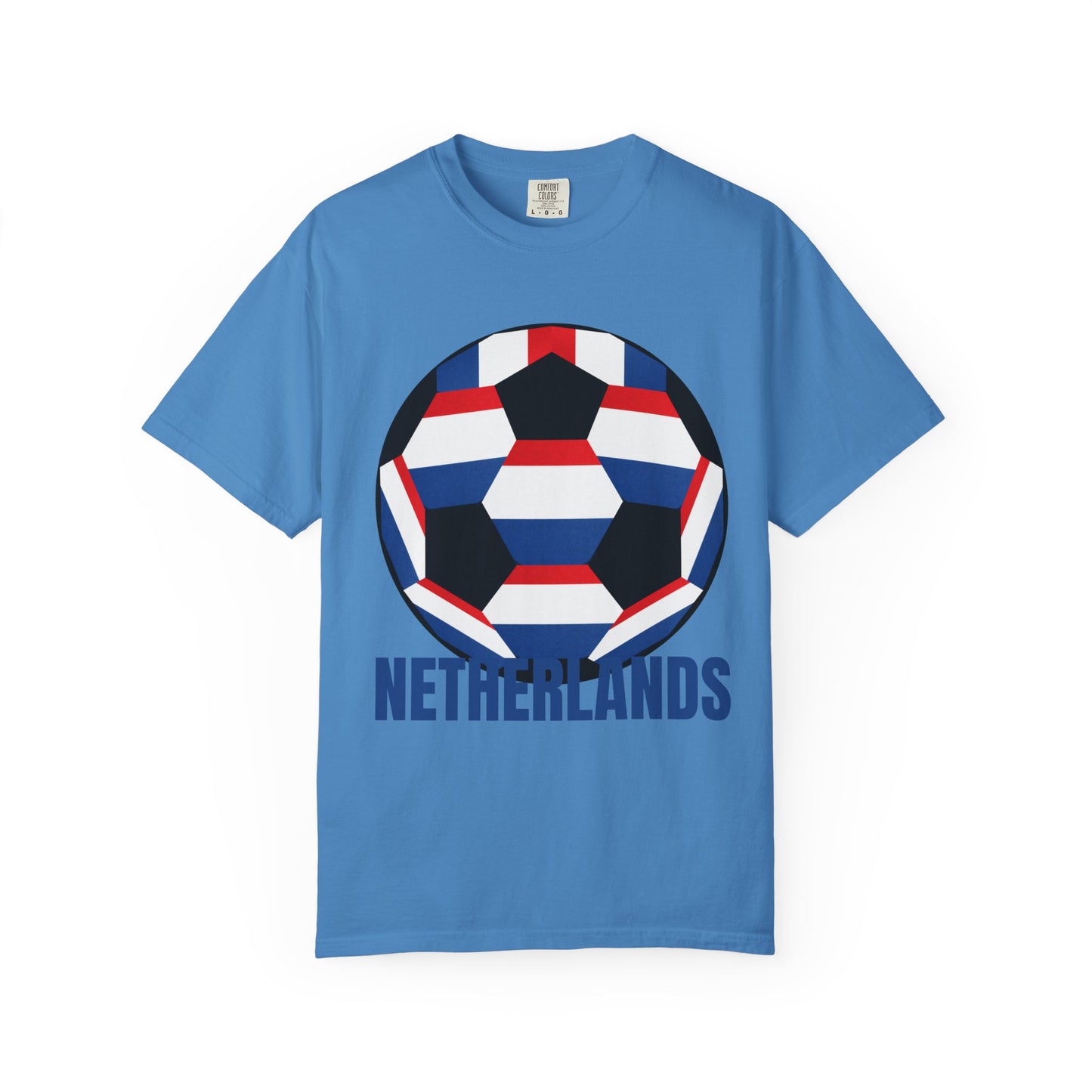 Netherlands Fan Specialty Soccer Ball Design T Shirt