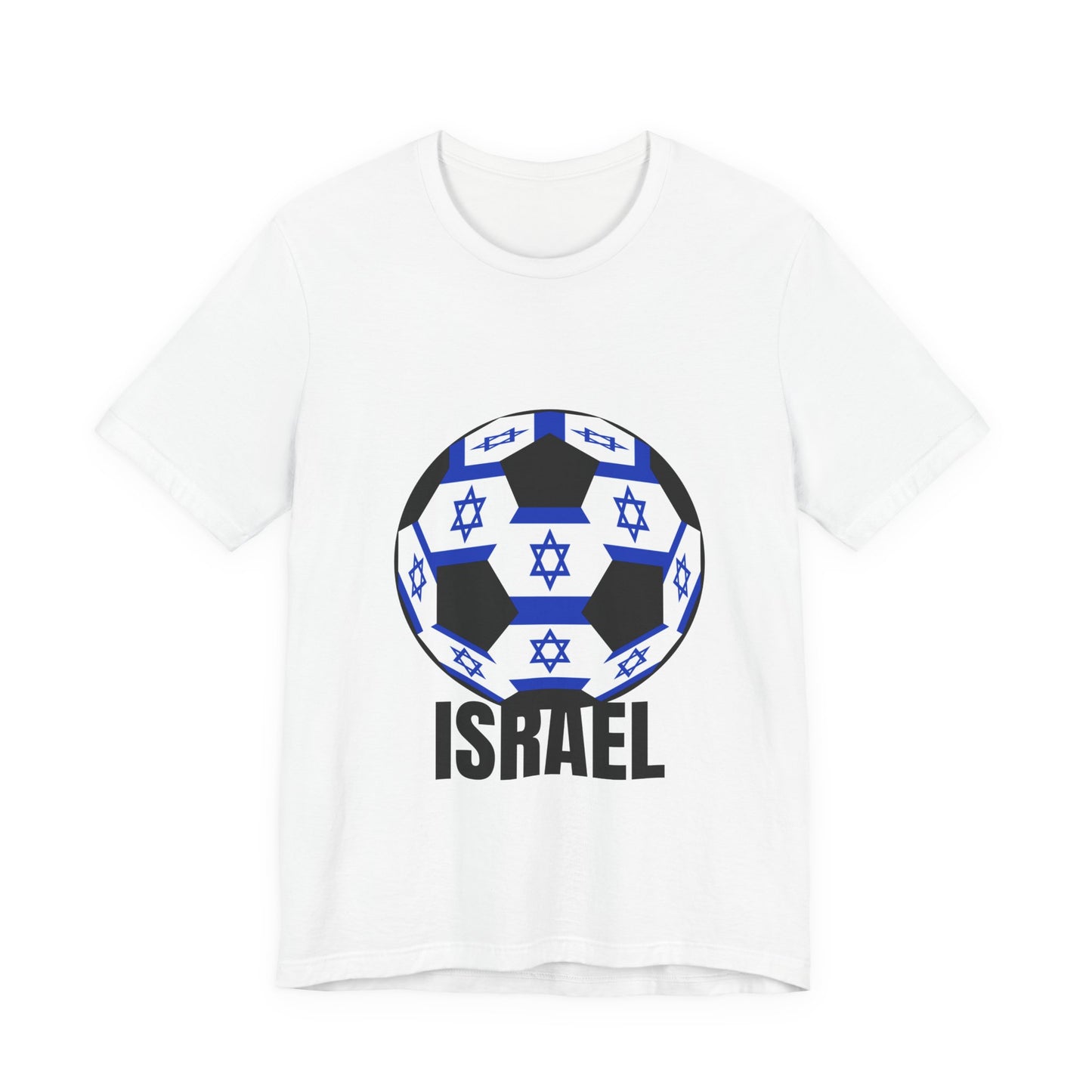 Israel Fan Specialty Soccer Ball Design T Shirt