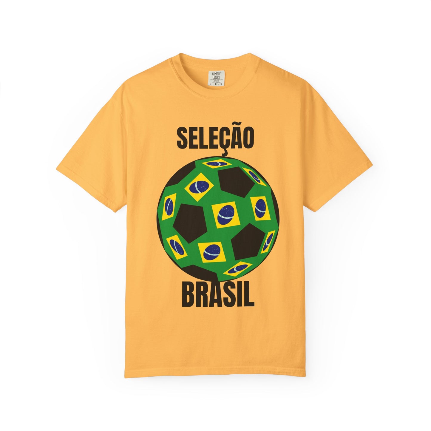 SELEÇÃO Brasil Fan Specialty Soccer Ball Design T Shirt