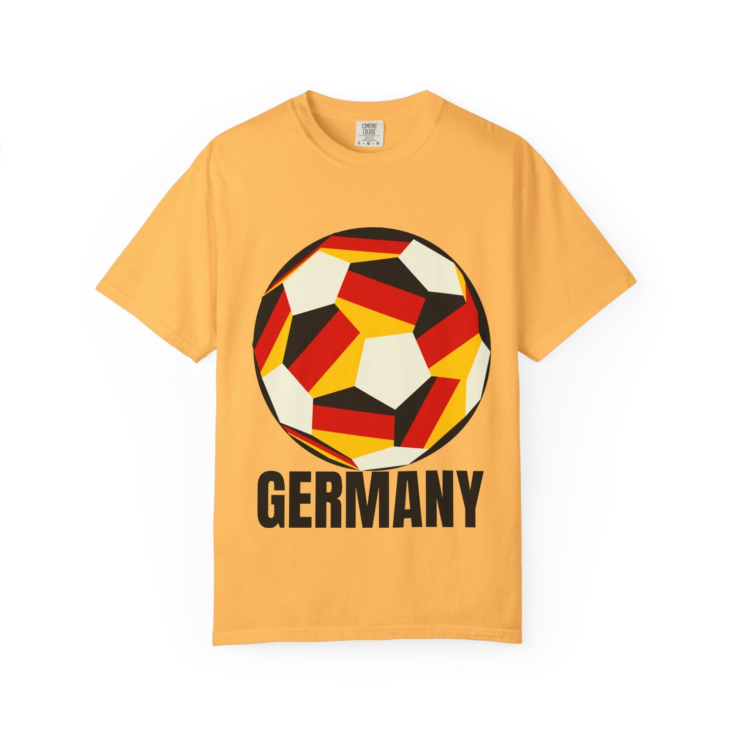 Germany Fan Specialty Soccer Ball Design T Shirt