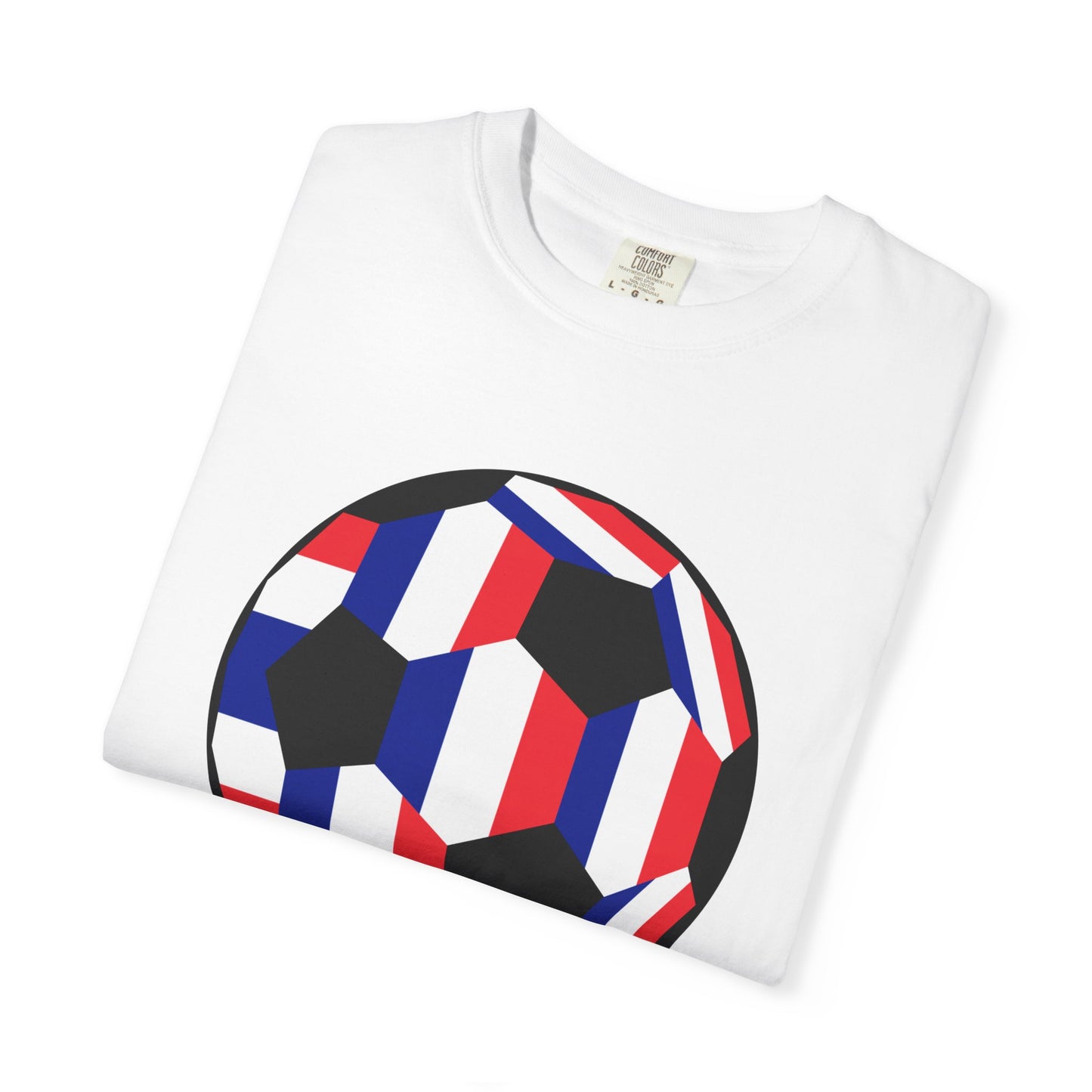 FRANÇAIS Fan Specialty Soccer Ball Design T Shirt