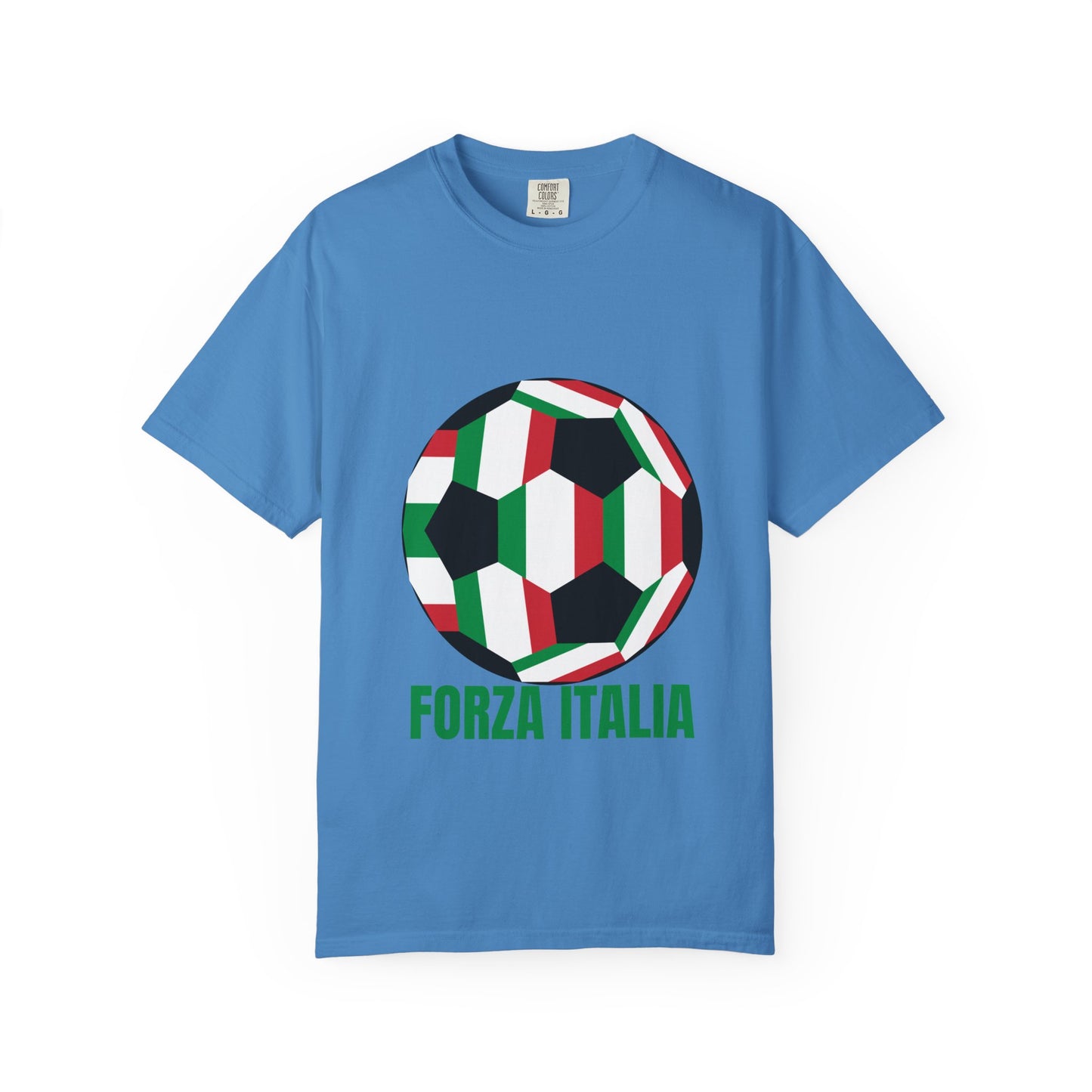 Forza Italia Fan Specialty Soccer Ball Design T Shirt