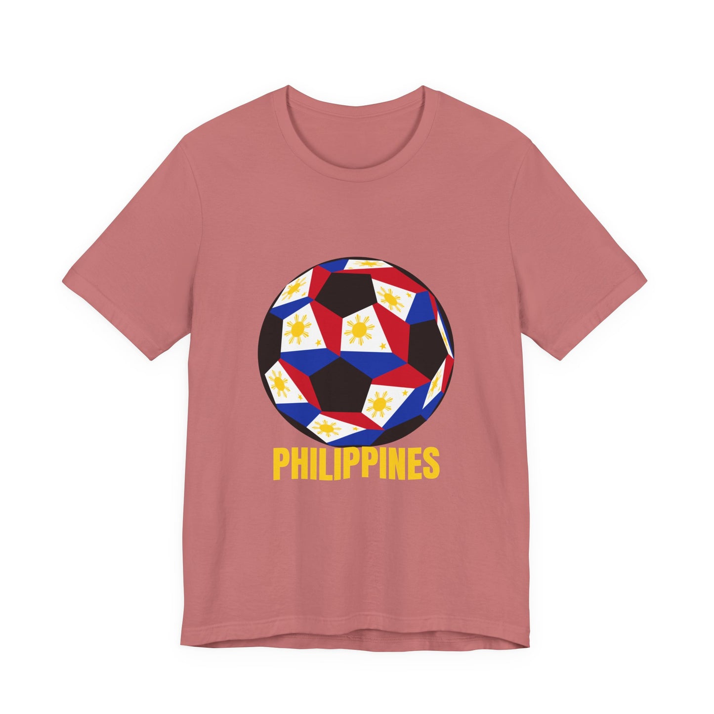 Philippines Fan Specialty Soccer Ball Design T Shirt