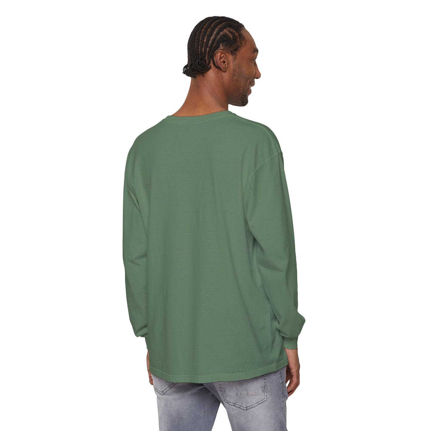 Italia Fan Specialty Soccer Ball Design Long Sleeve Tee