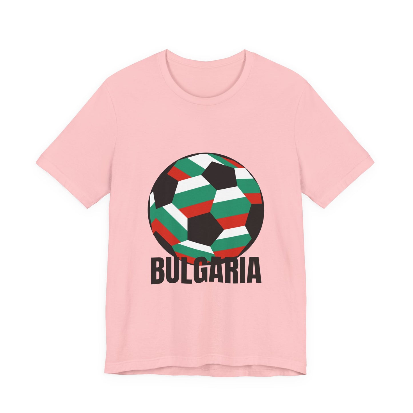 Bulgaria Fan Specialty Soccer Ball Design T Shirt