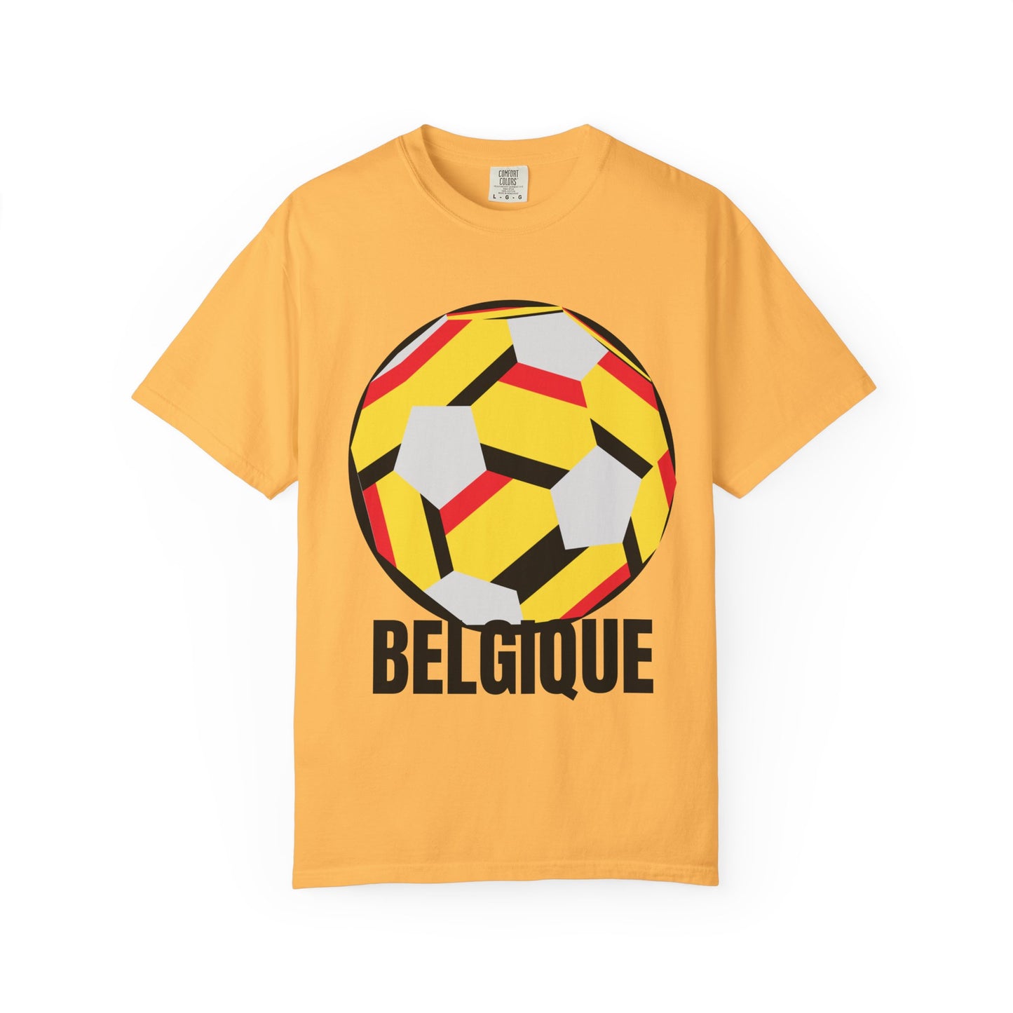 Belgique Fan Specialty Soccer Ball Design T Shirt