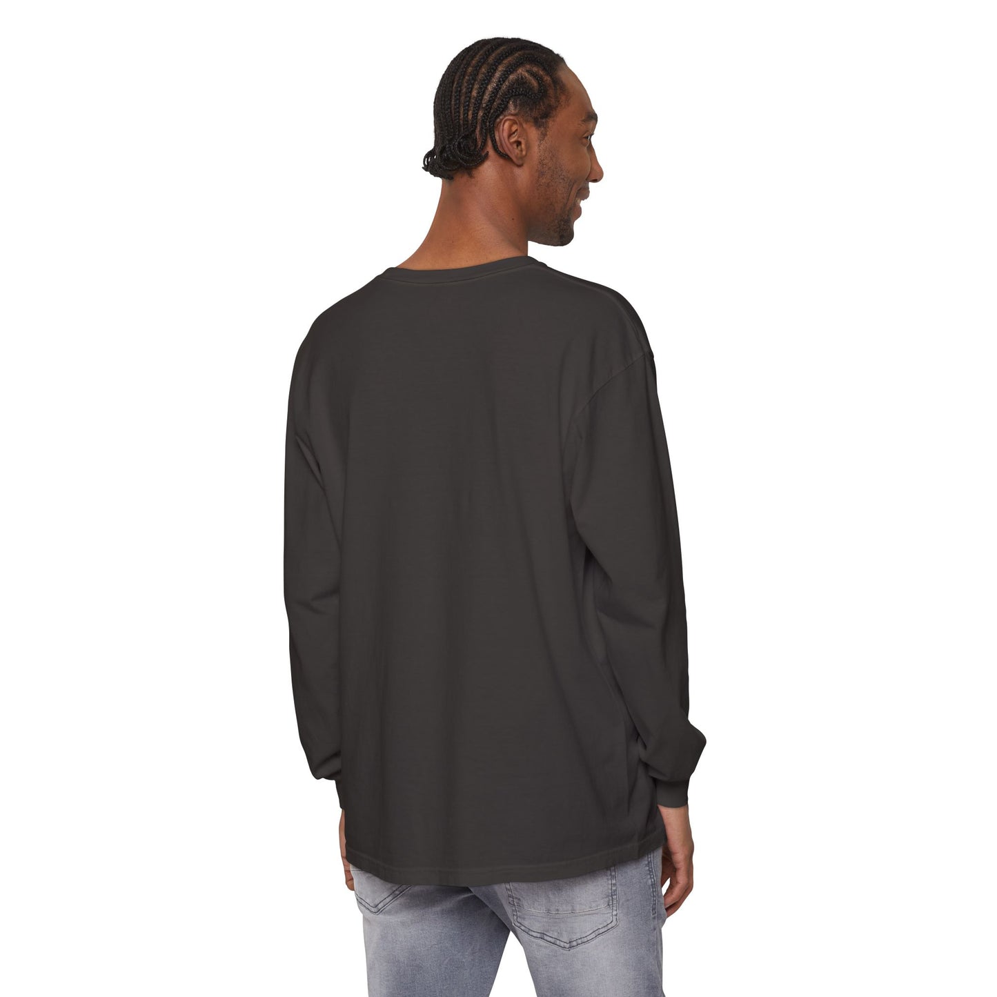 Italia Fan Specialty Soccer Ball Design Long Sleeve Tee