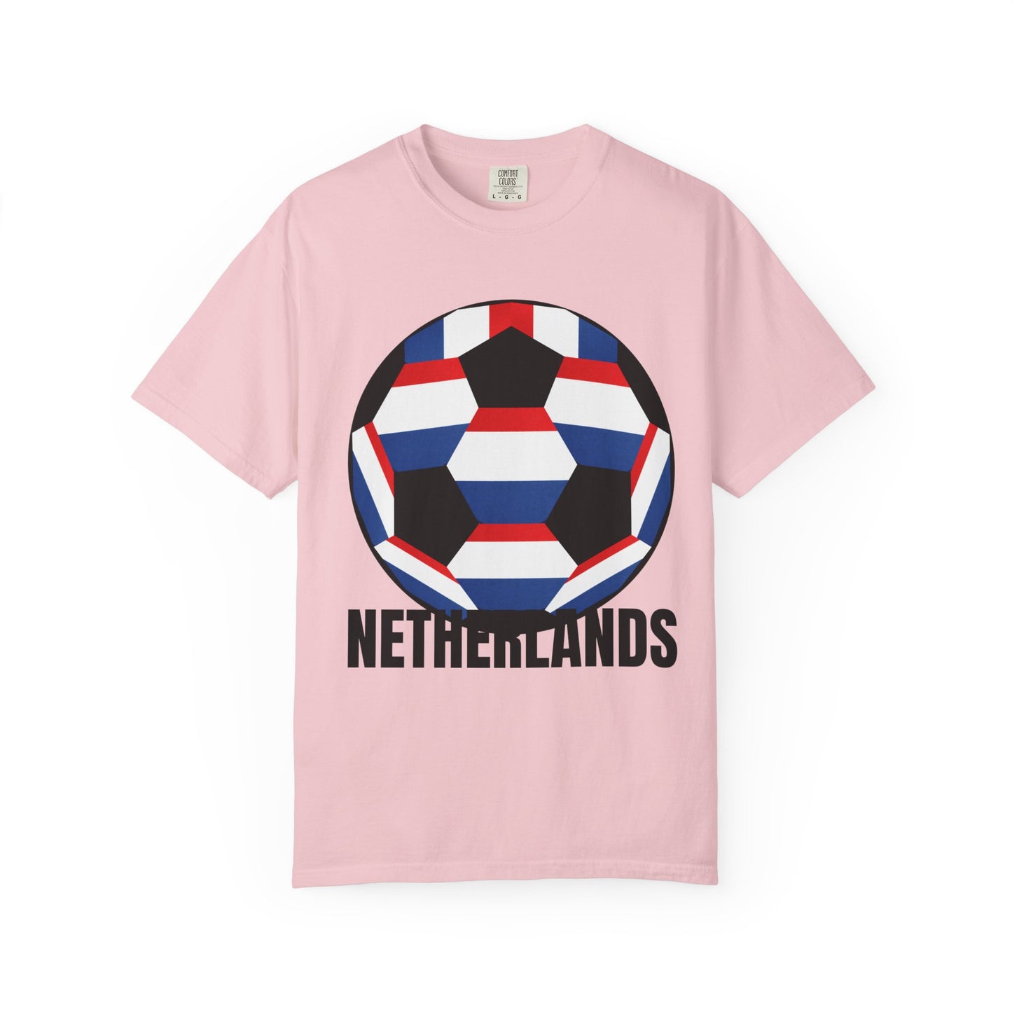 Netherlands Fan Specialty Soccer Ball Design T Shirt