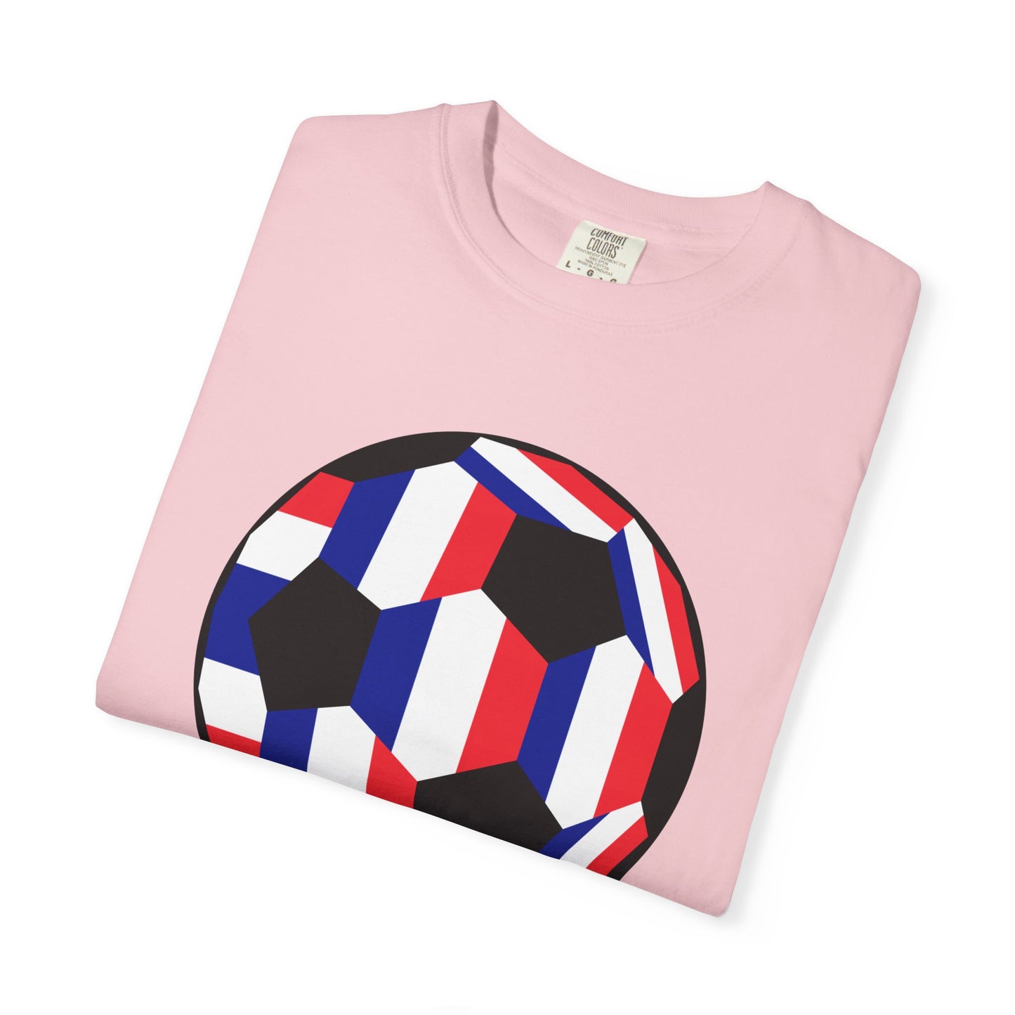 FRANÇAIS Fan Specialty Soccer Ball Design T Shirt