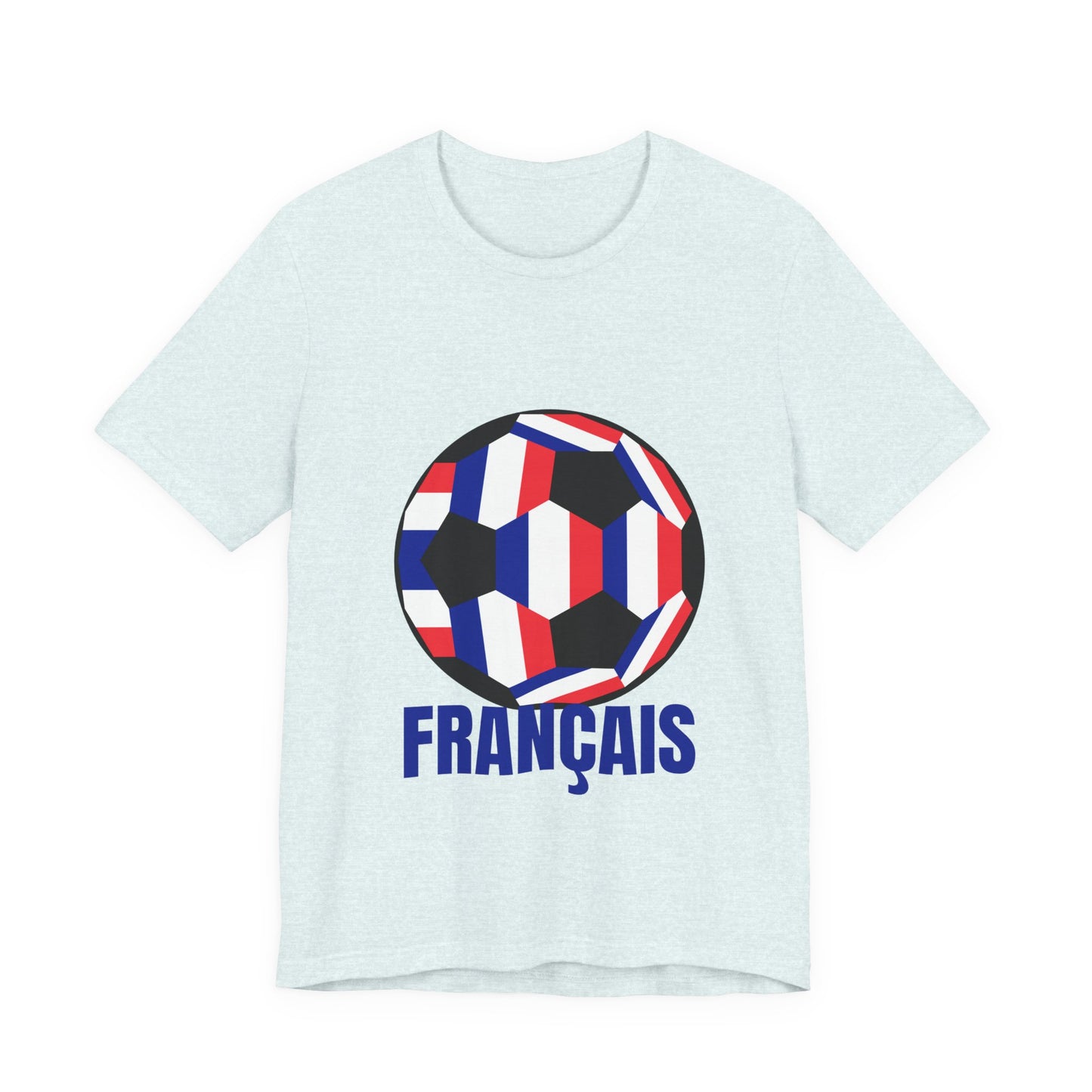 Francais Fan Specialty Soccer Ball Design T Shirt